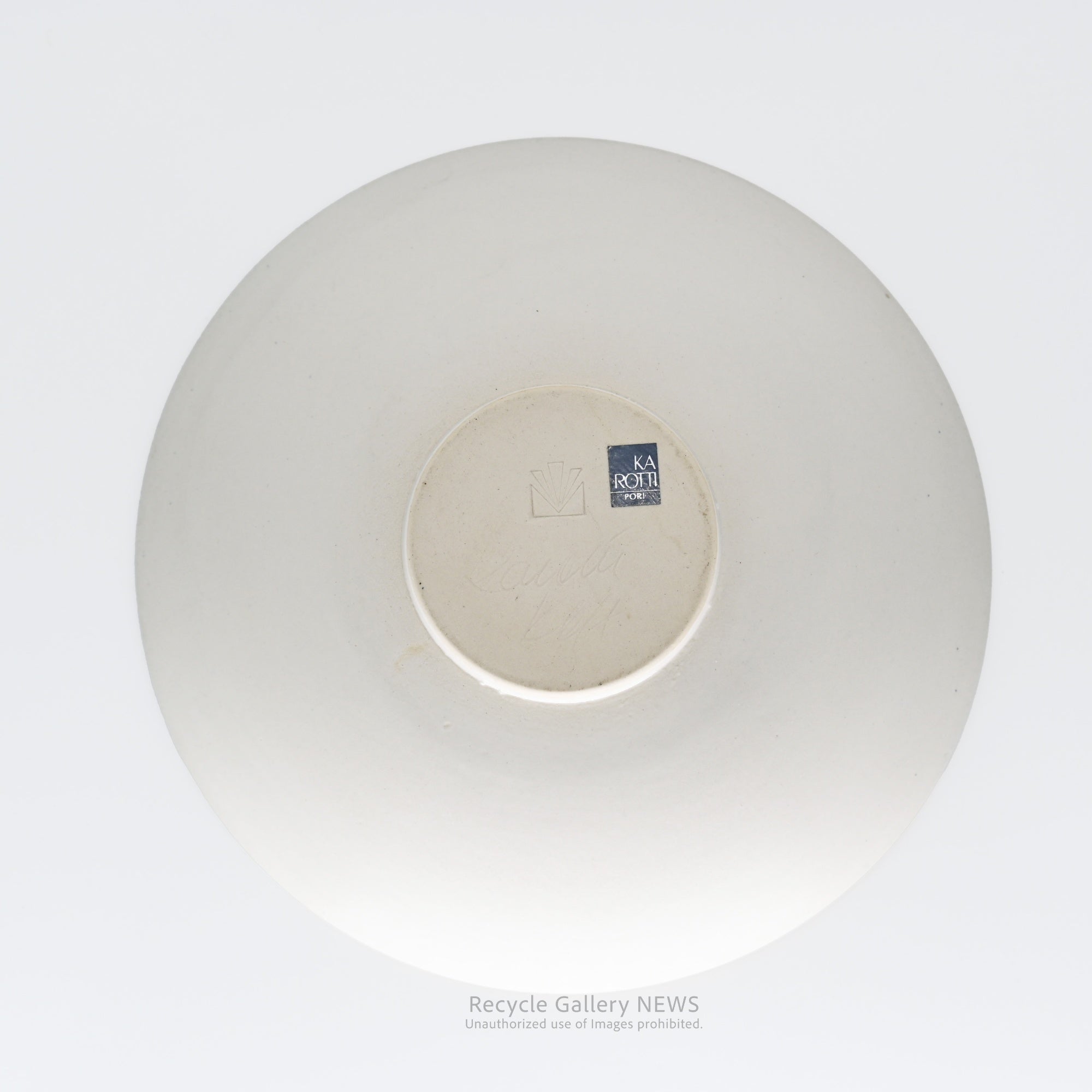Karotti Studio 21cm Plate Made in Finland Blue / カロッティ・スタジオ フィンランド 21cmプレート 青色