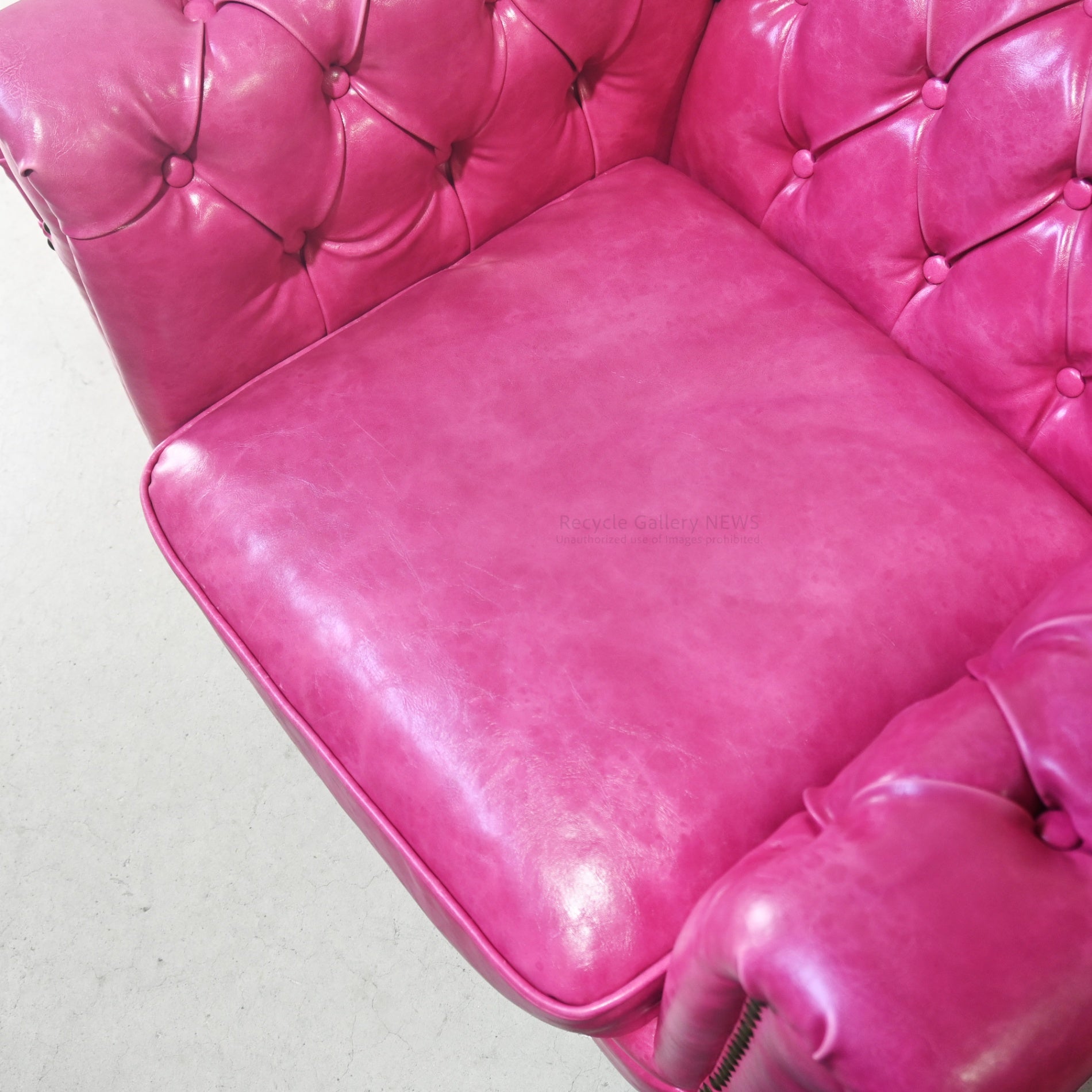 VINCENT Authentic British Chesterfield 1PSofa Industrial Style / ヴィンセント チェスターフィールド シングルソファー イギリス インダストリアル オーセンティック