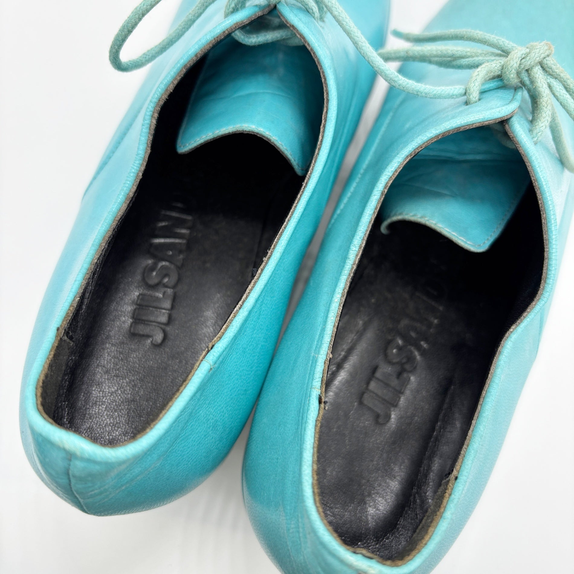 JIL SANDER thick-soled platform lace-up shoes 35 1/2 / ジルサンダー 23cm 厚底 プラットフォーム レースアップシューズ