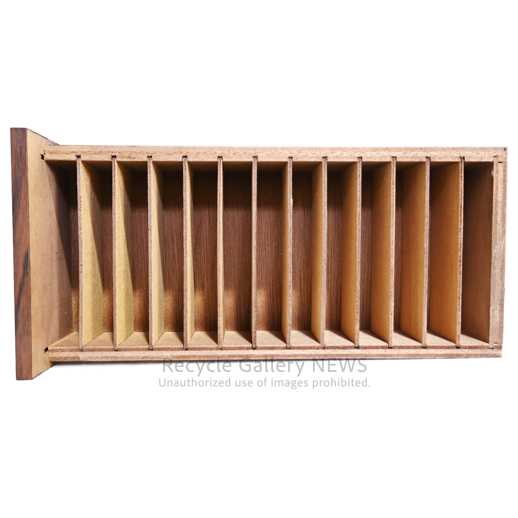 Rosewood-print Veneer small drawer unit with 4 drawers Showa retro style / ローズウッドプリント 突板小引き出し 引出4杯 昭和レトロ
