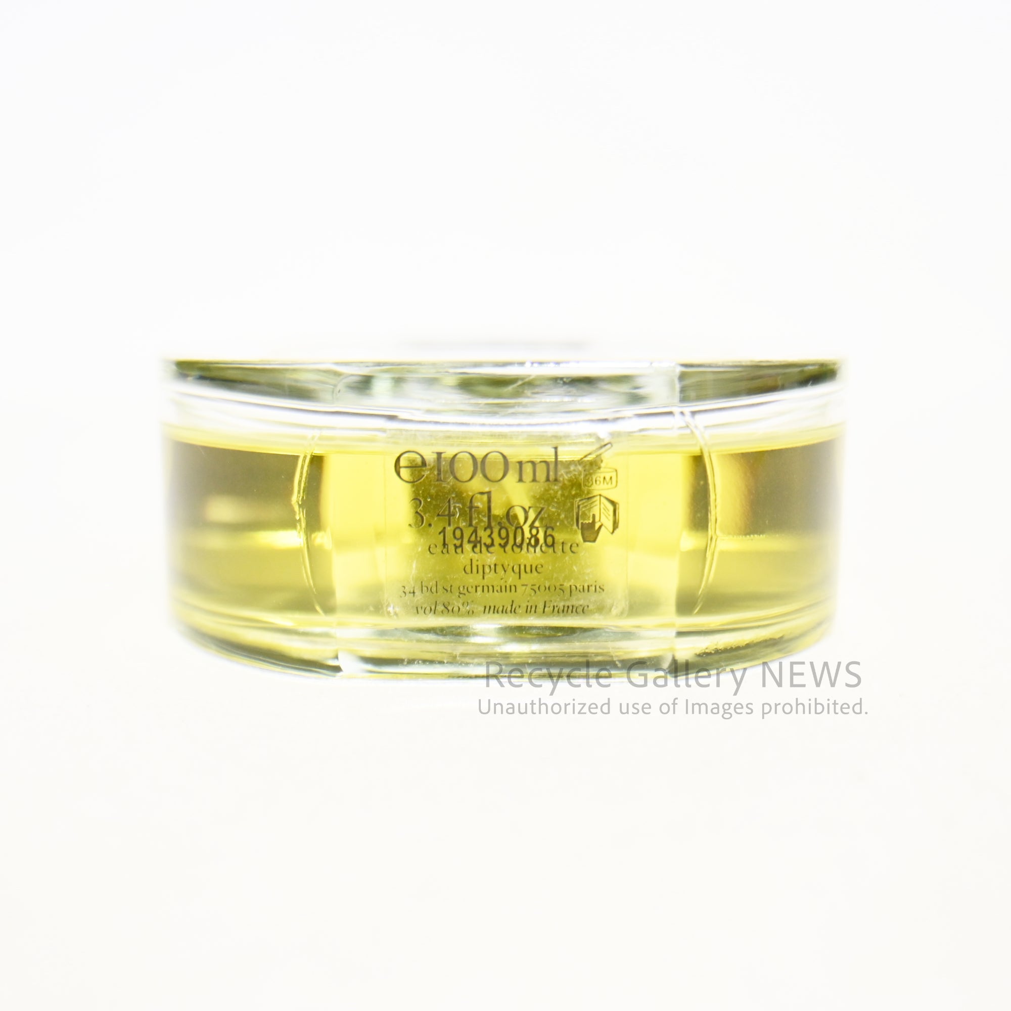 Diptyque L'Ombre Dans L'Eau 100ml Used 90% liquid volume / ディプティック ロンブル・ダン・ロー 残量90％