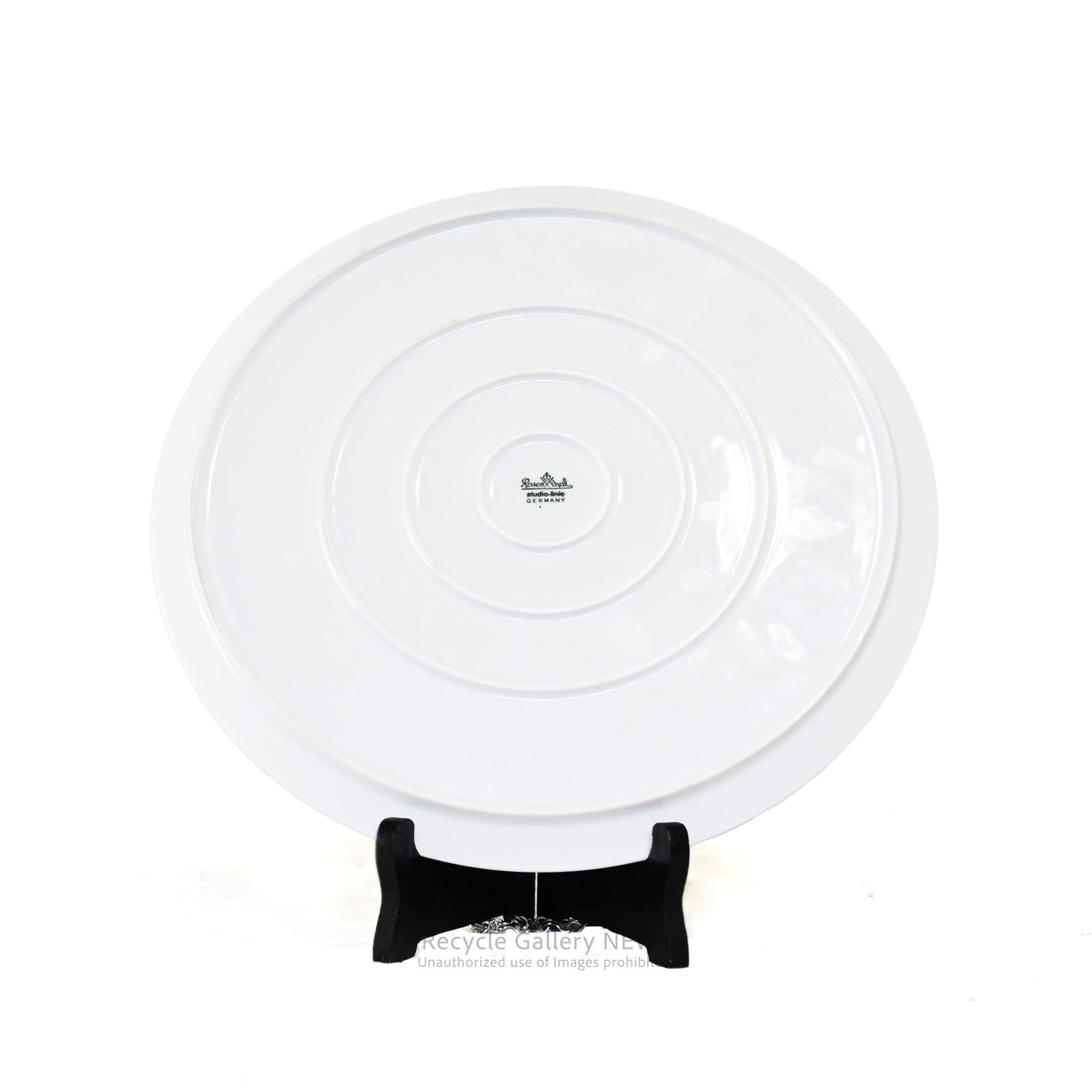Rosenthal "Blue Flower" 100th Anniversary Plate Made in Germany Scandinavian Style / ローゼンタール 100周年記念プレート ブルーフラワー  ドイツ 北欧テイスト