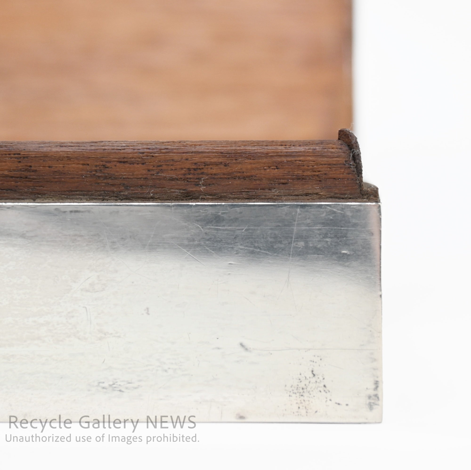 Antique 1932 Art Deco Era English Sterling Silver Case Birmingham / 1932年 アール・デコ様式 バーミンガム 英国純銀製 シルバーケース アンティーク