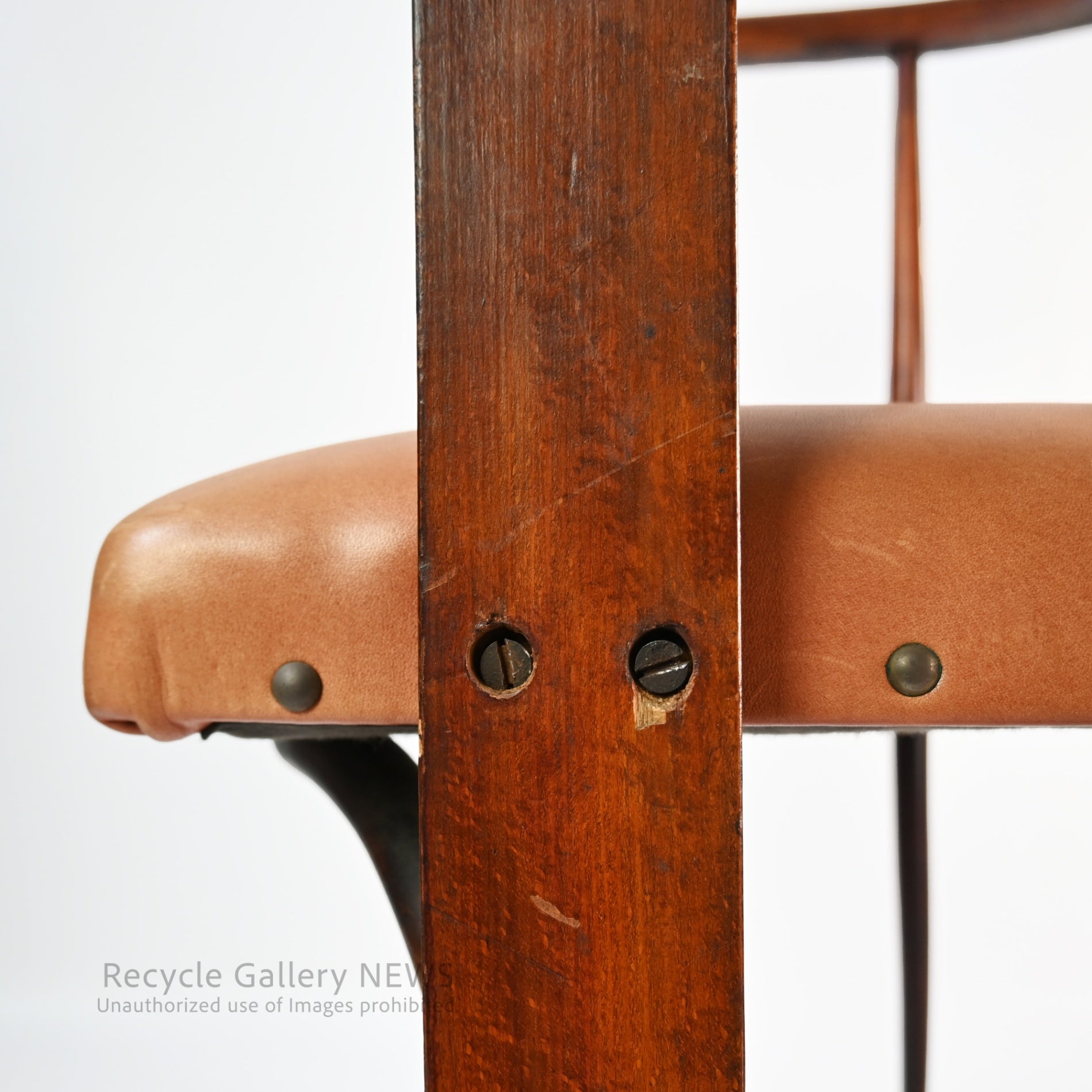 Wicker Accent Chair Antique Bentwood Slat Back Beautiful Patina / 籠椅子 曲木 アンティーク 職人技 スラットバック 経年変化 パーソナルチェア
