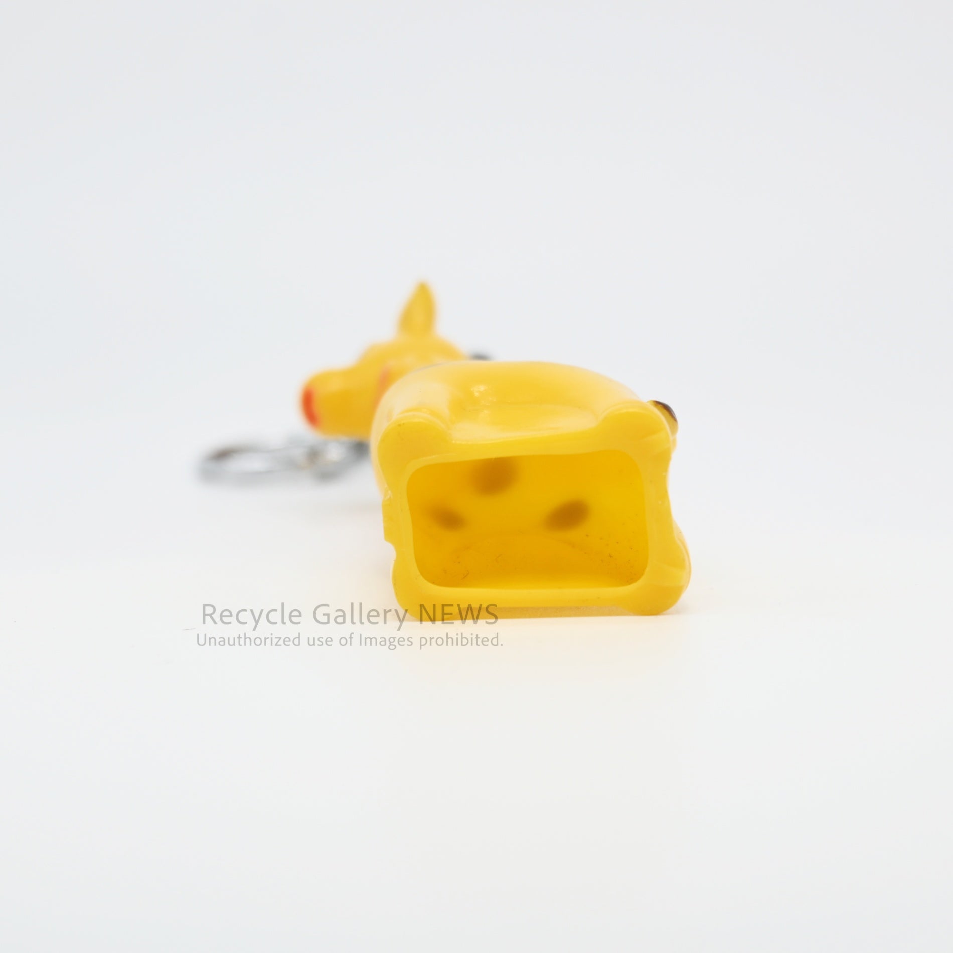 Sanpo-Seiyaku Pharmaceutical Giraffe Soft Vinyl Keychain Showa Retro Japan / 三宝製薬 きりん ソフビ キーホルダー 昭和レトロ 日本