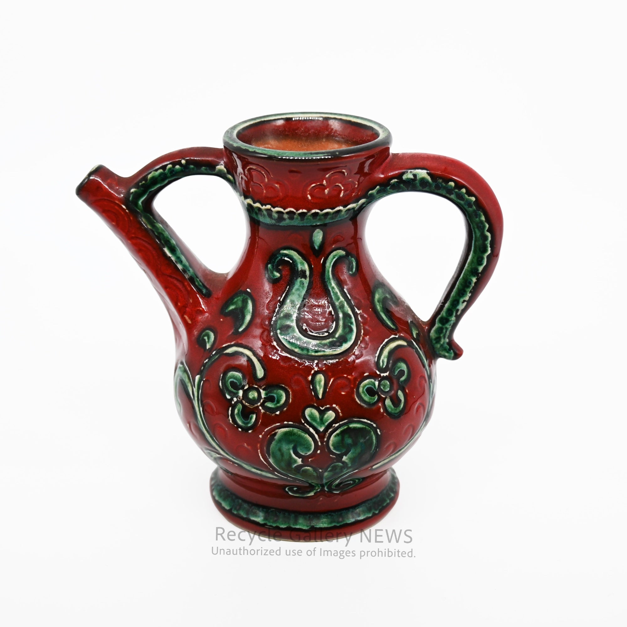 GMUNDNER KERAMIK VASE Austrian Organic Raw Materials Artisan Craftsmanship / グムンデン ケラミック（ドイツ語 ）ベース オーストリア オーガニック 職人技