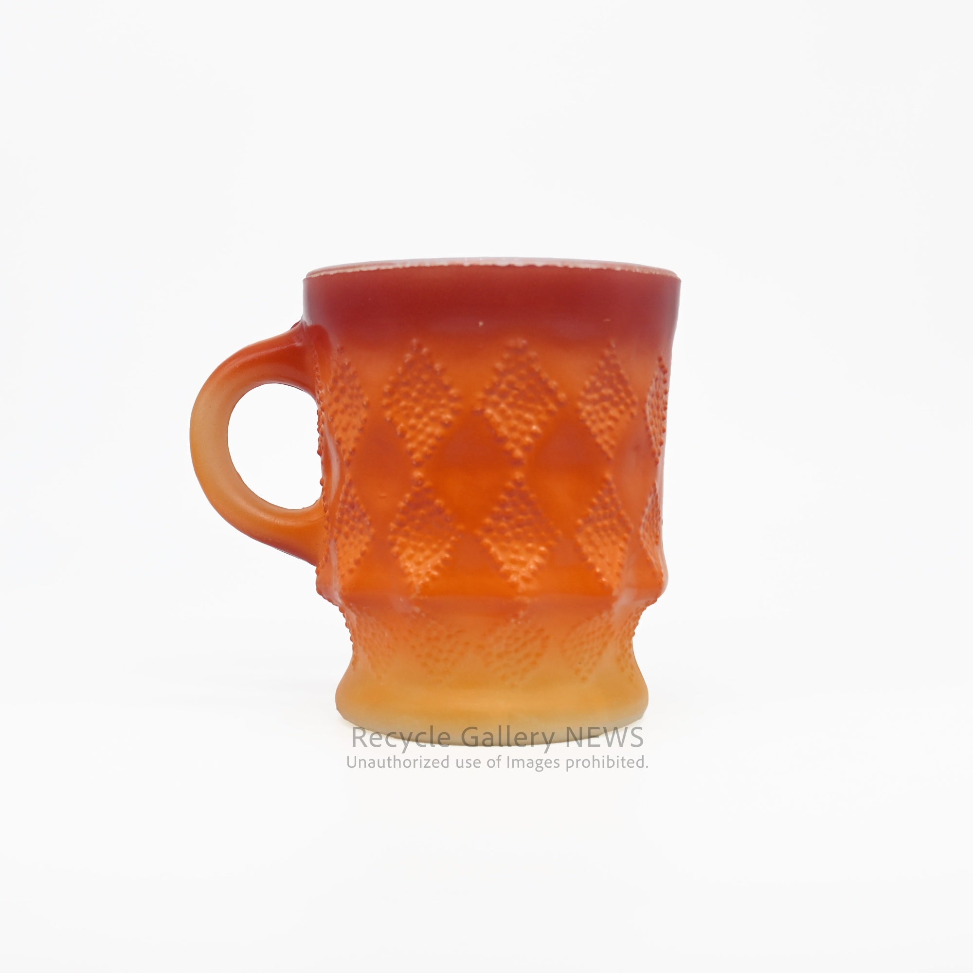 Fire King Kimberley Mug Orange American Industrial Rare / ファイヤーキング キンバリー マグ オレンジ アメリカ 希少 インダストリアル