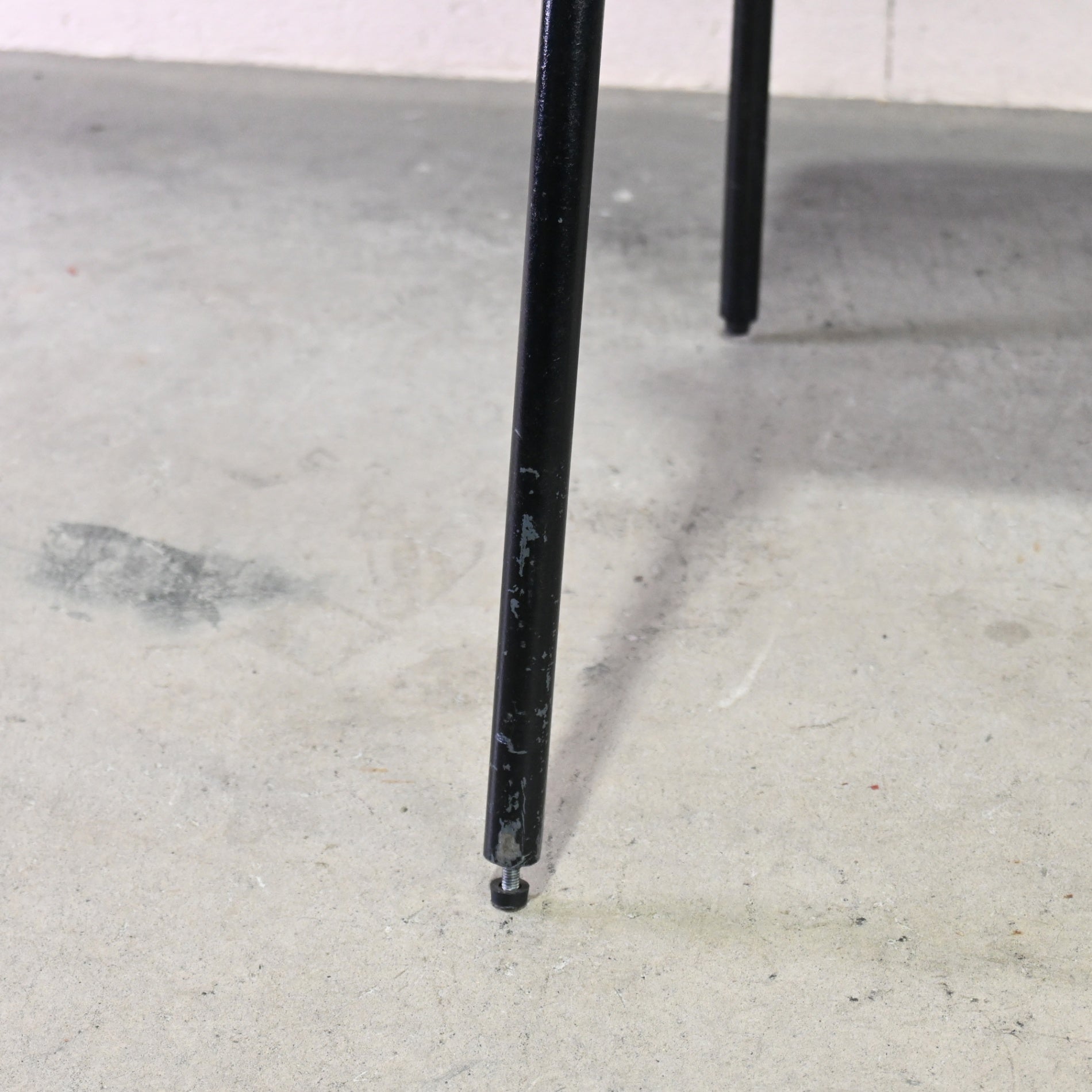 BIMAKES SOLID WOOD IRON DESK Compact desk and chair set Industrial design / ビメイクス ソリッドウッド アイアンデスク コンパクトデスク チェア セット 机 インダストリアルデザイン