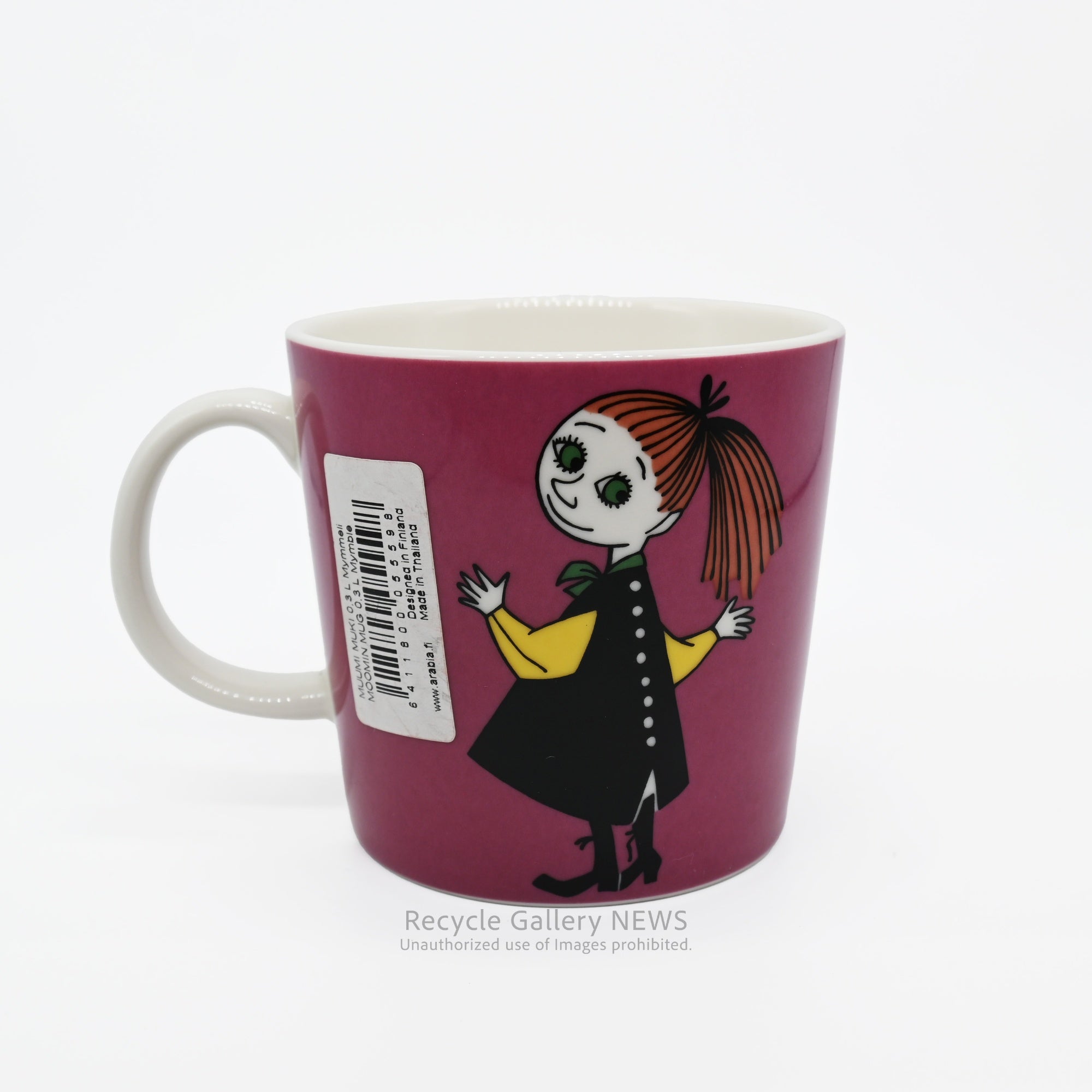 ARABIA Moomin Classic Mug "Mymble" by Tove Jansson Finland Scandinavian Design / アラビア ムーミンクラシックマグ ミムラ フィンランド 北欧 トーベ・ヤンソン