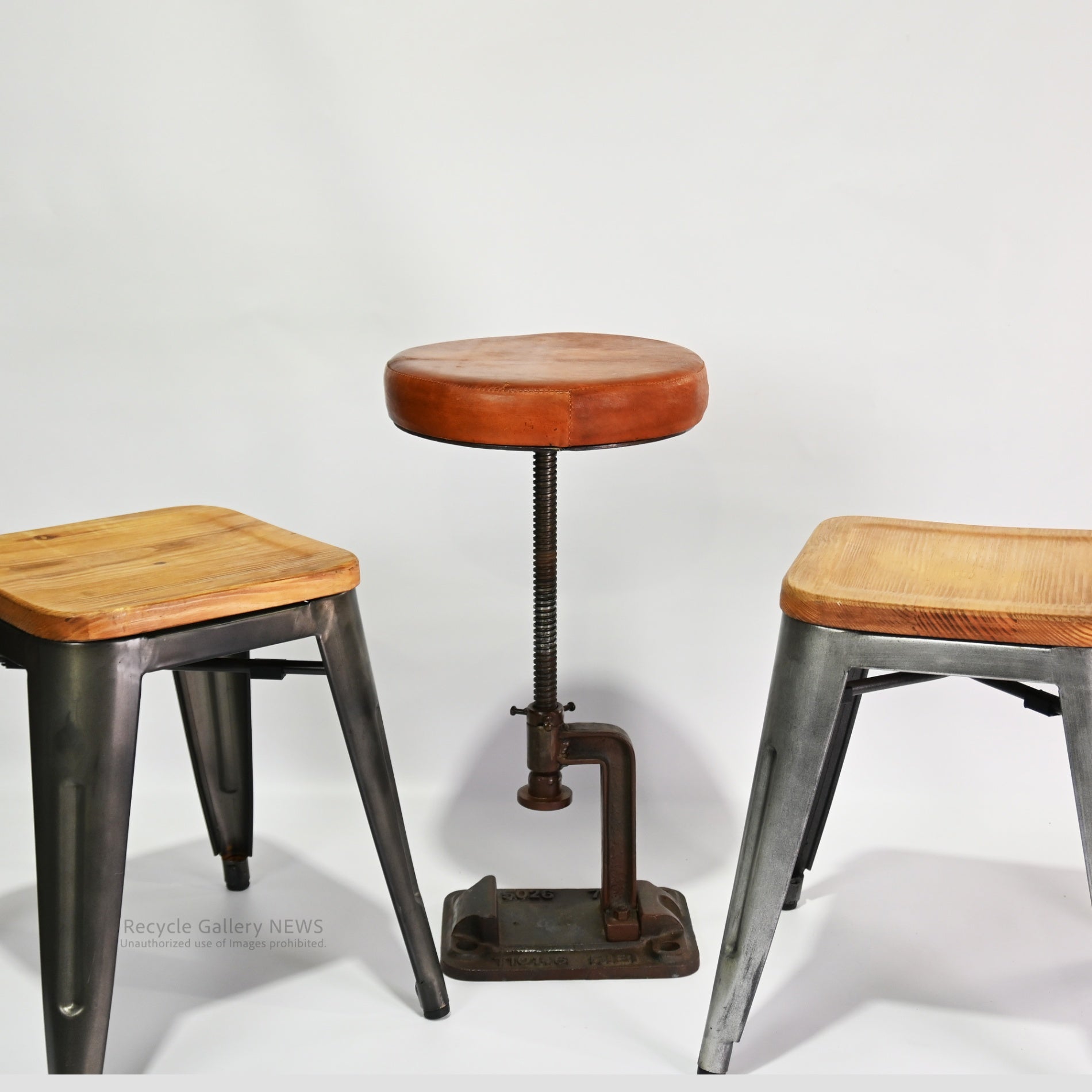 Vintage Industrial Stool Brooklyn Style Rugged / ヴィンテージインダストリアルスツール ブルックリンスタイル 無骨