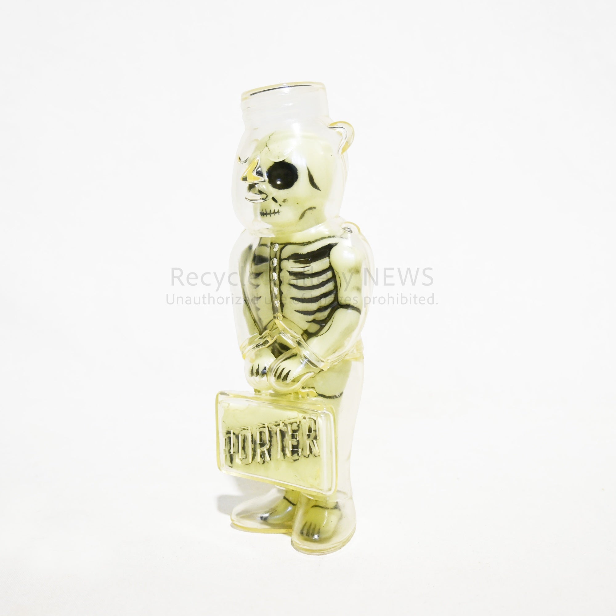 SECRETBASE PORTER X-RAY CLEAR G.I.D TOSHIDA & Co. TOY Made in Japan / シークレットベース ポーター 吉田カバン フィギュア 蓄光 日本製