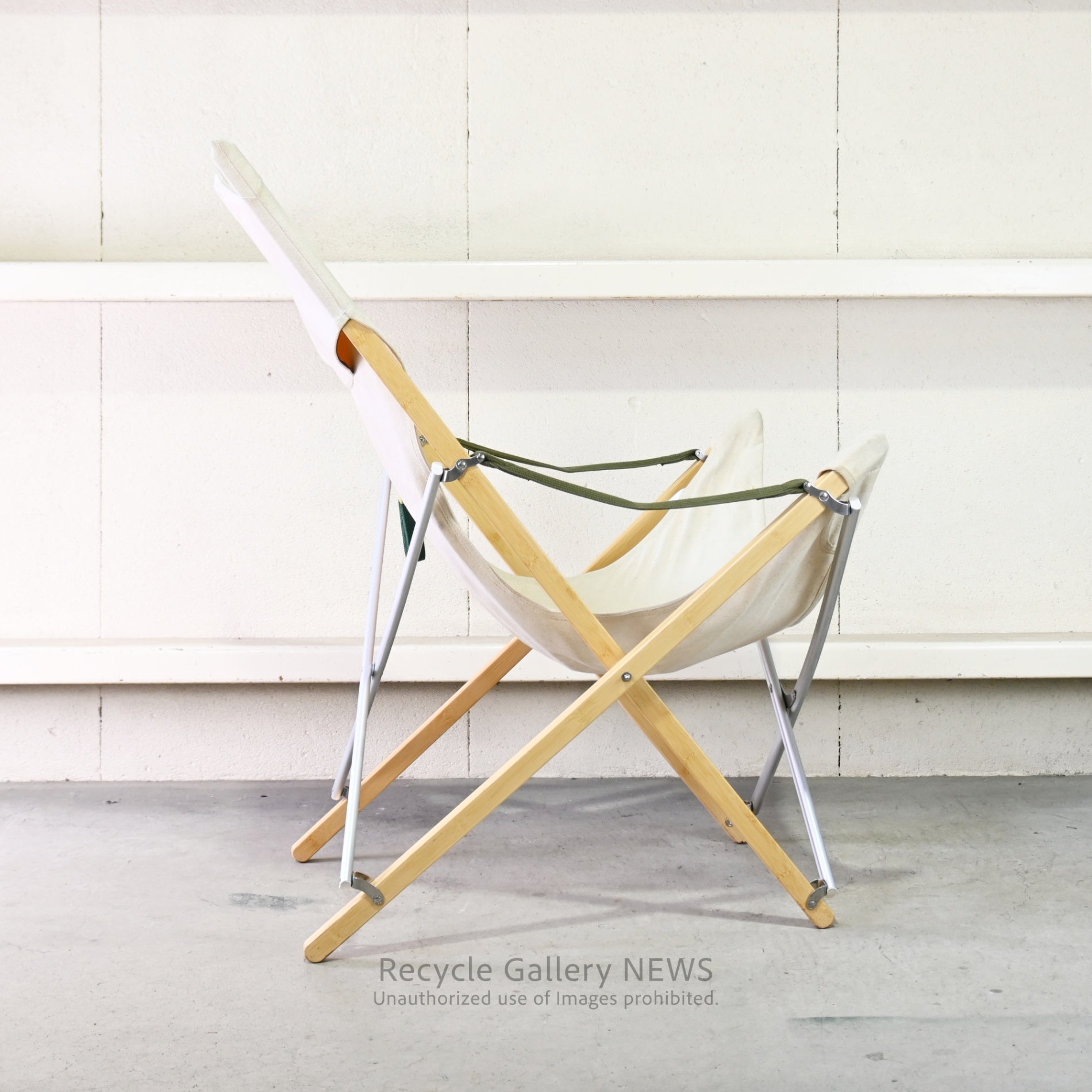 Snow Peak Take! Chair Long Natural Color Folding Chair Outdoor Chair Japan / スノーピーク テイクチェア ロング 生成色 折畳チェア アウトドアチェア 日本