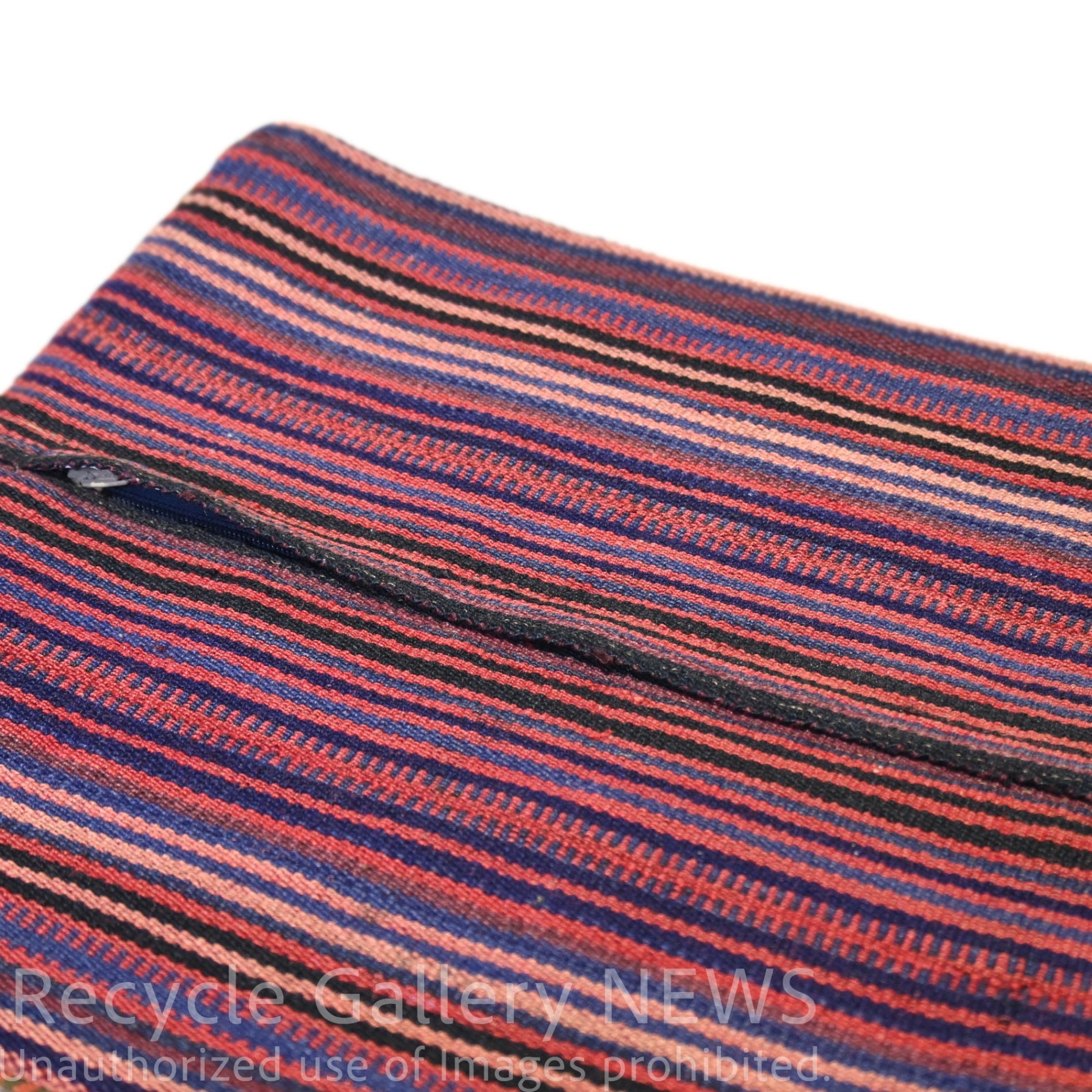 Old Kilim Cushion Cover [A] Vintage Brown Middle east / オールドキリム クッションカバー 中東 伝統織 赤系 3種類 (A ヴィンテージブラウン）