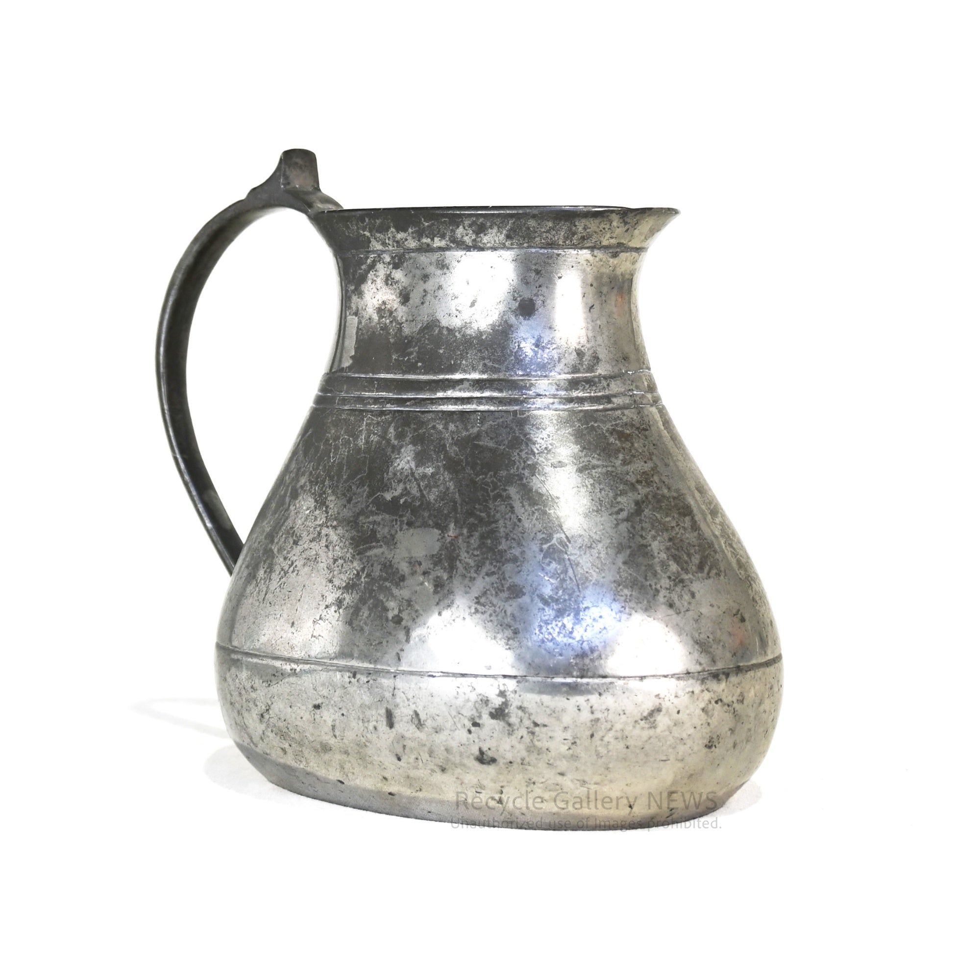 Fecit VCM Pitcher pewter Portuguese tableware Water jug / フェキット ピッチャー 錫 ピューター ポルトガル食器 水差し