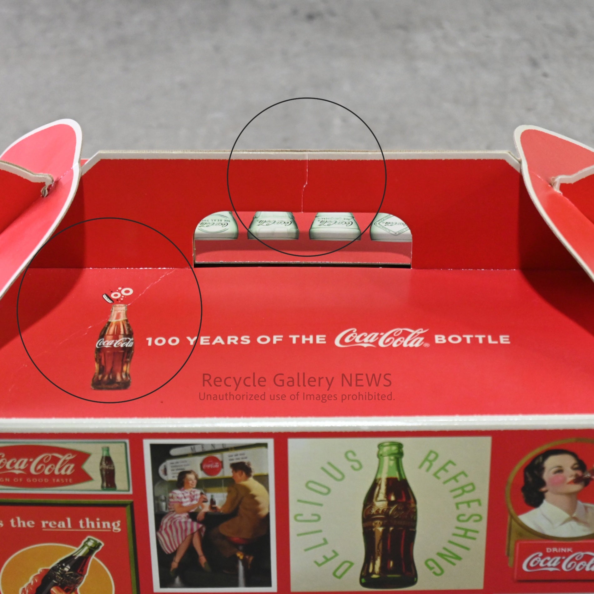 McDonald's 100th Anniversary Coca-Cola Glass Collection 2015 American Retro / マクドナルド100周年記念 コカ・コーラ グラスコレクション 2015 アメリカンレトロ