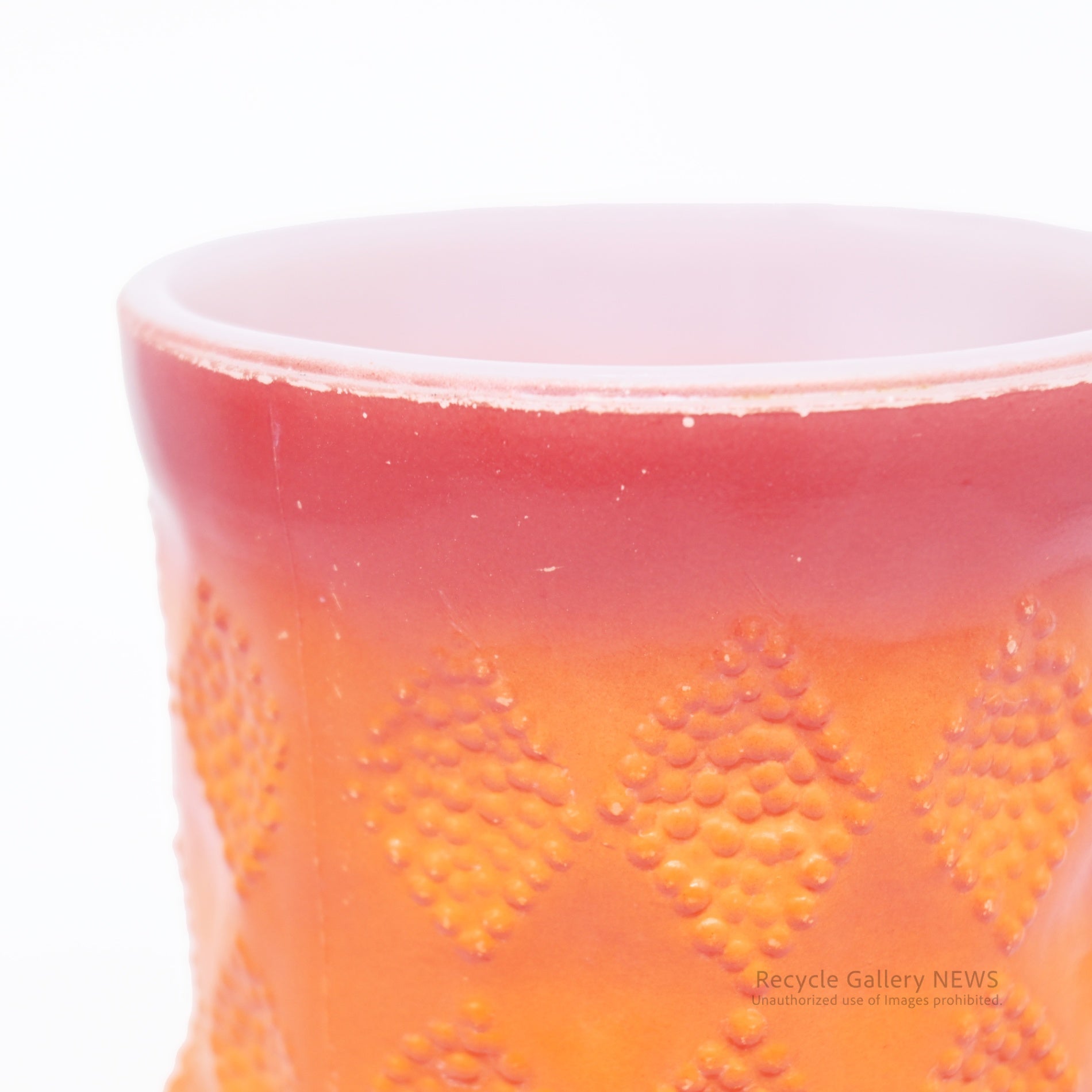 Fire King Kimberley Mug Orange American Industrial Rare / ファイヤーキング キンバリー マグ オレンジ アメリカ 希少 インダストリアル