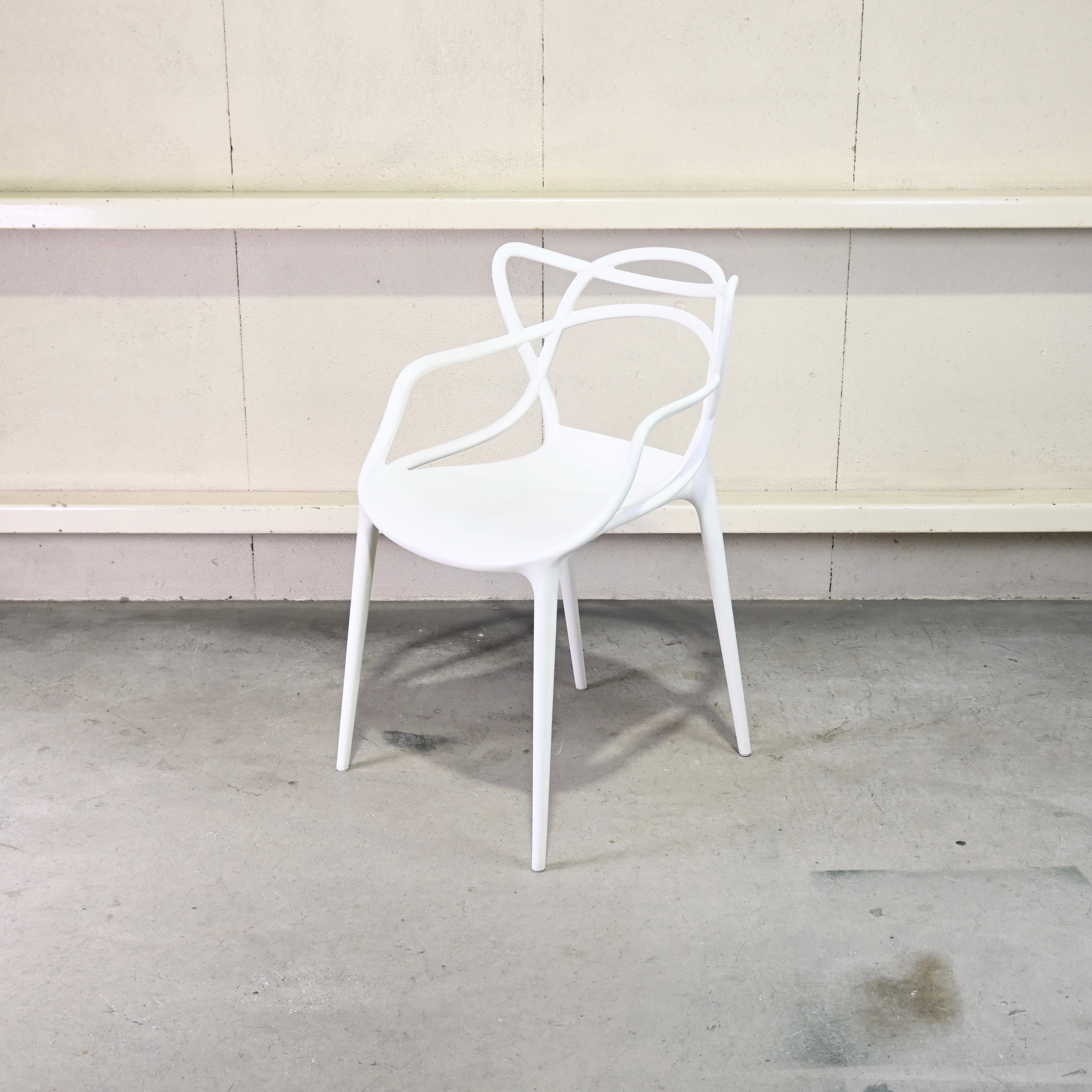 Kartell MASTERS Dining chair White Philippe Starck / カルテル マスターズ ダイニングチェア ホワイト フィリップスタルク