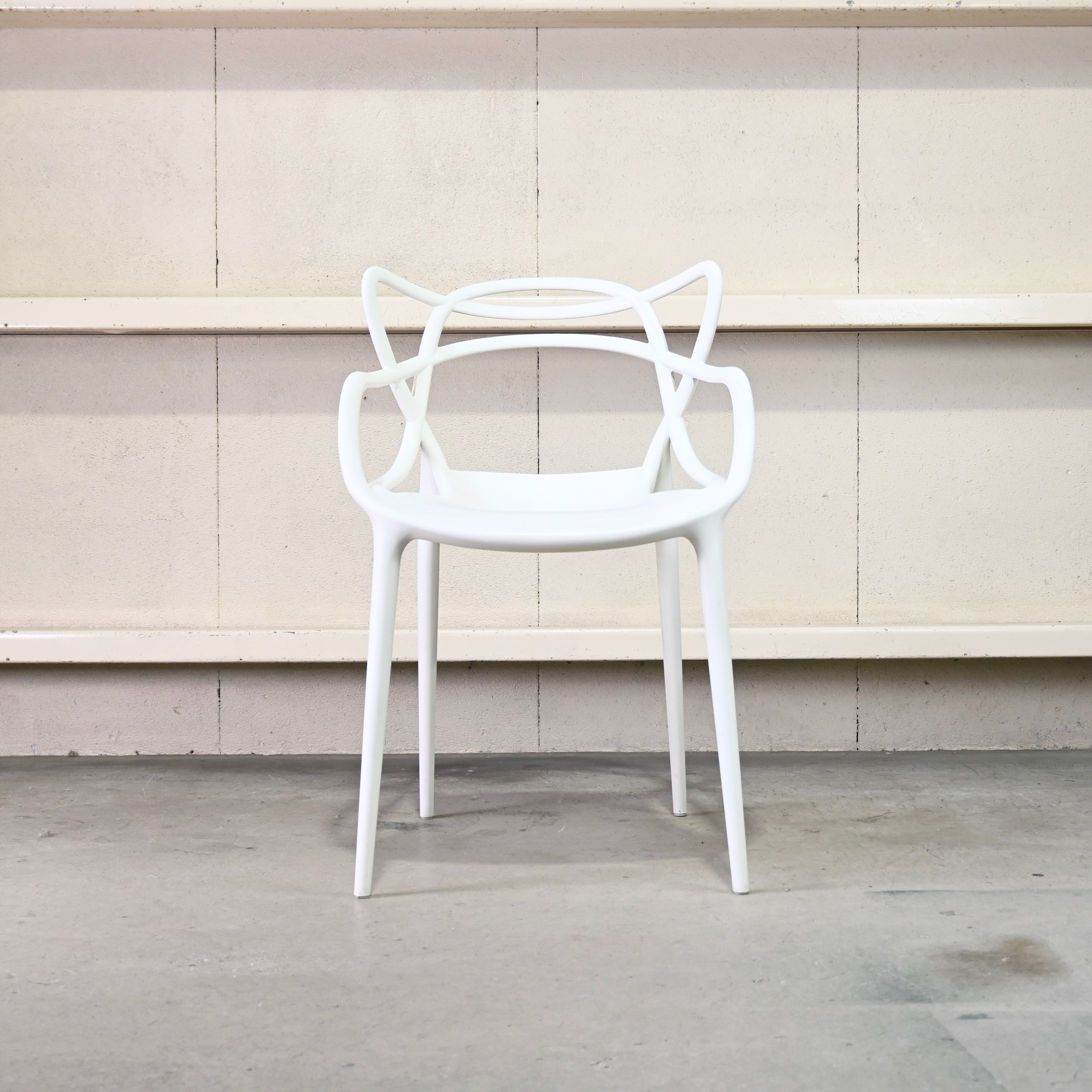 Kartell MASTERS Dining chair White Philippe Starck / カルテル マスターズ ダイニングチェア ホワイト フィリップスタルク