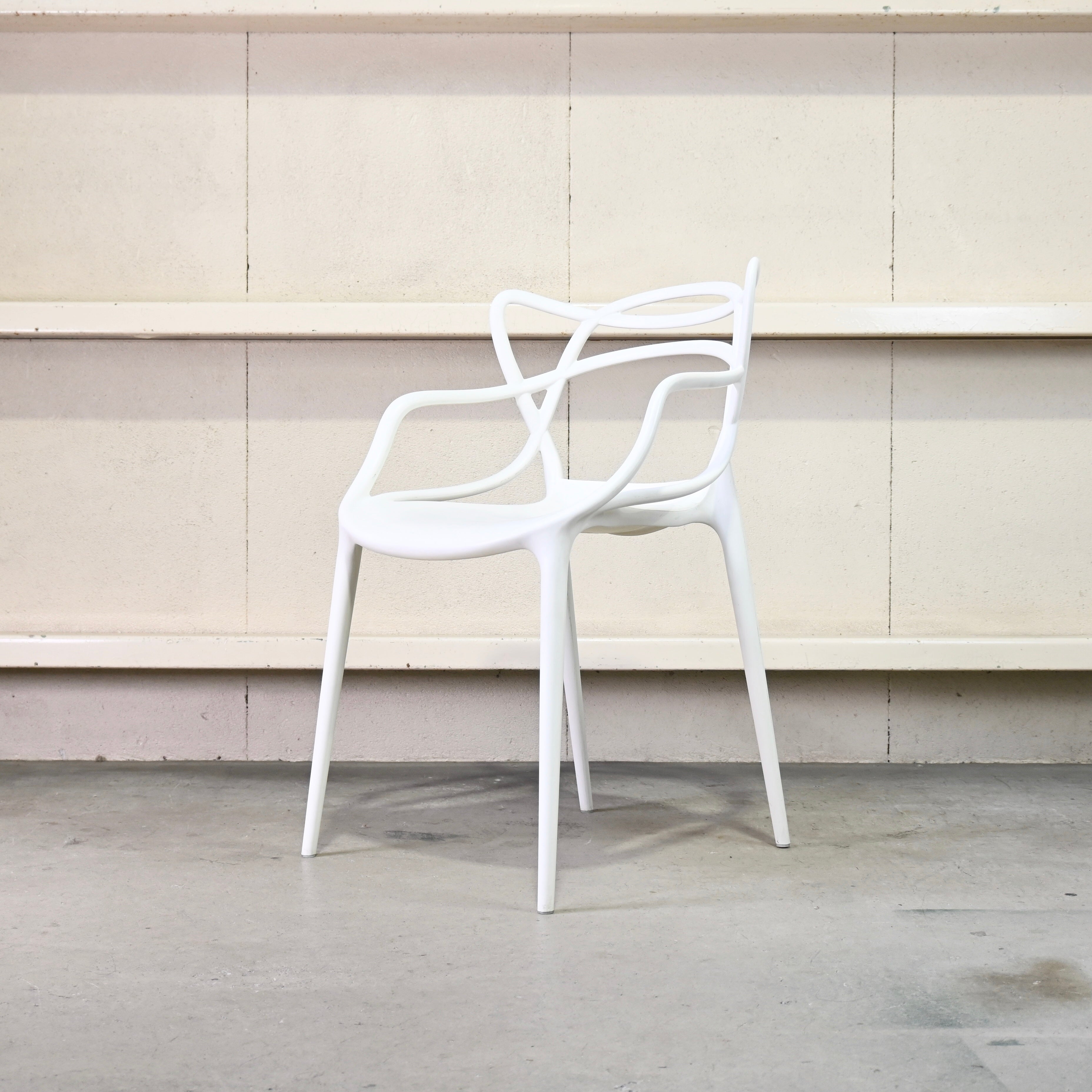 Kartell MASTERS Dining chair White Philippe Starck / カルテル マスターズ ダイニングチェア ホワイト フィリップスタルク