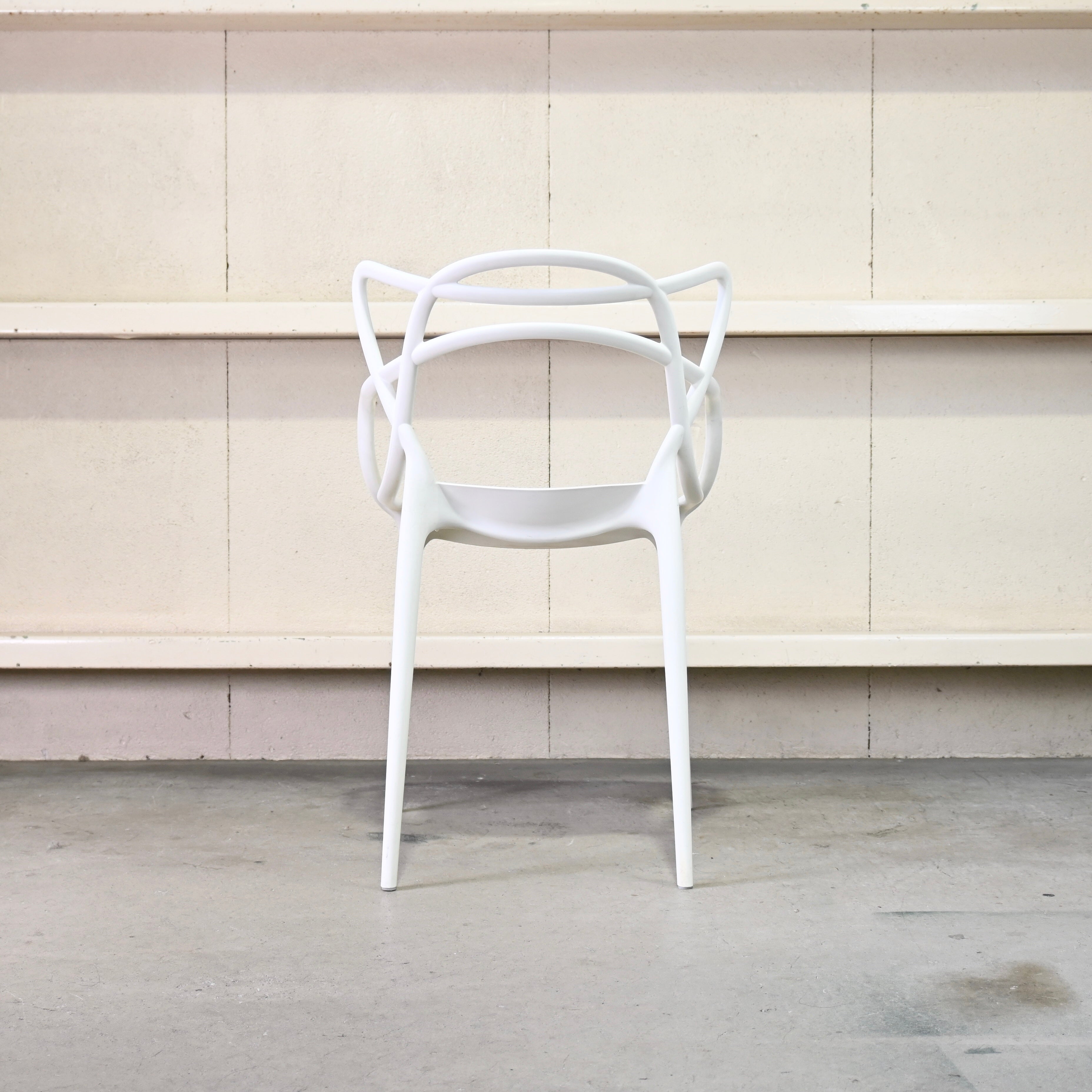 Kartell MASTERS Dining chair White Philippe Starck / カルテル マスターズ ダイニングチェア ホワイト フィリップスタルク