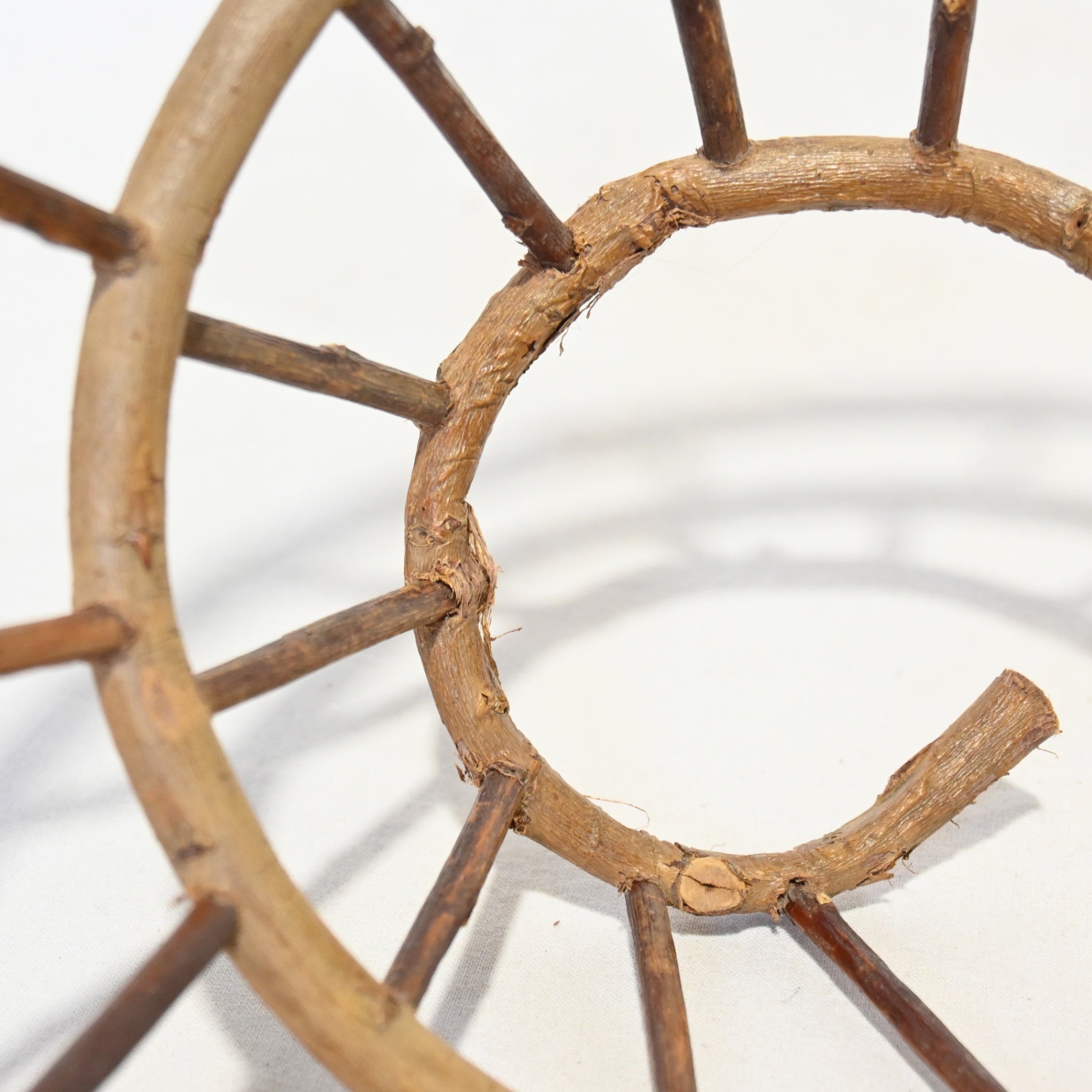 MARKKU KOSONEN Spiral basket Finland Vintage Woodworking Art / マルック・コソネン スパイラルバスケット フィンランド ヴィンテージ 自然物 アート