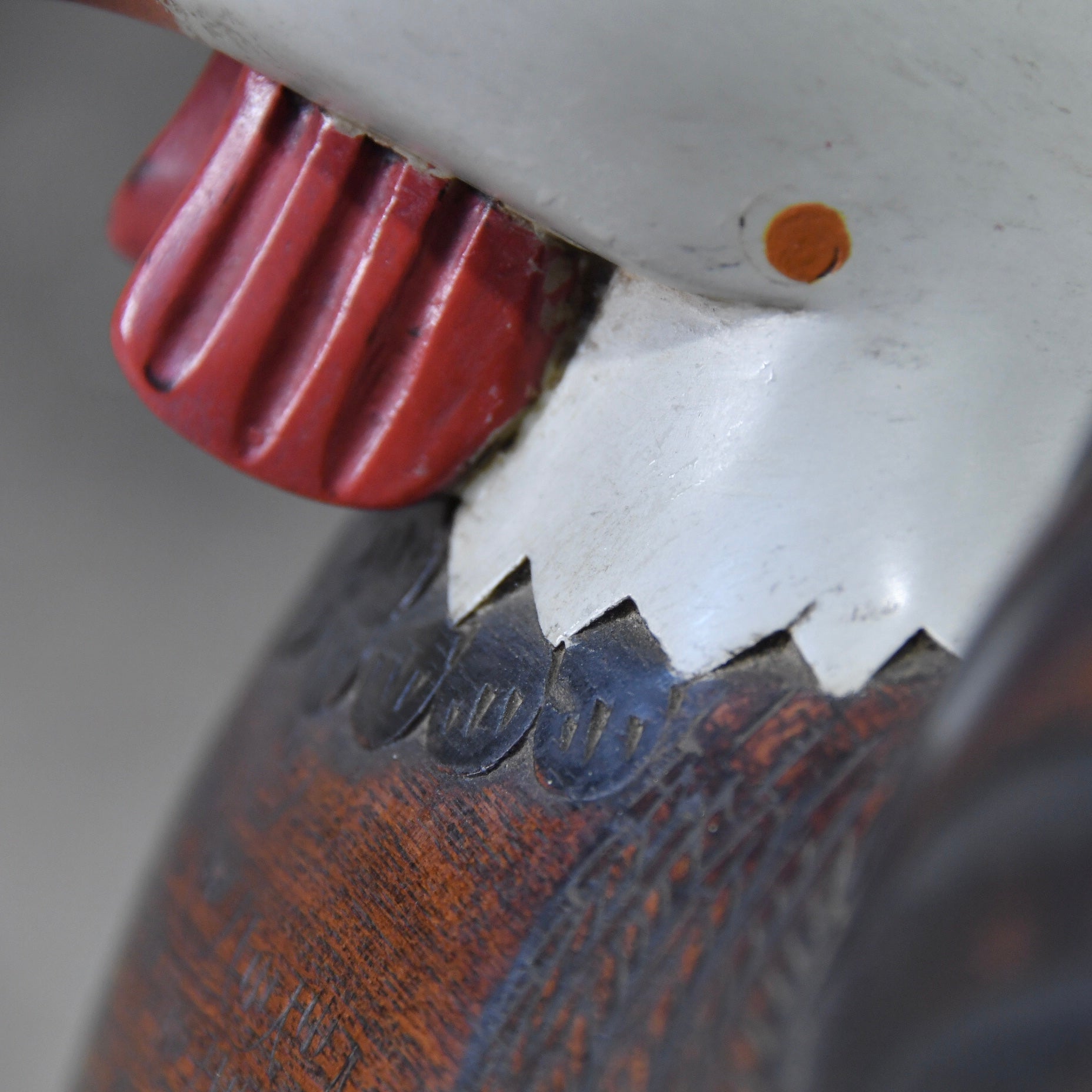 Thailand Wood carving Chicken Objet Asian / タイ製 彫刻 ニワトリ 小物入れ オブジェ