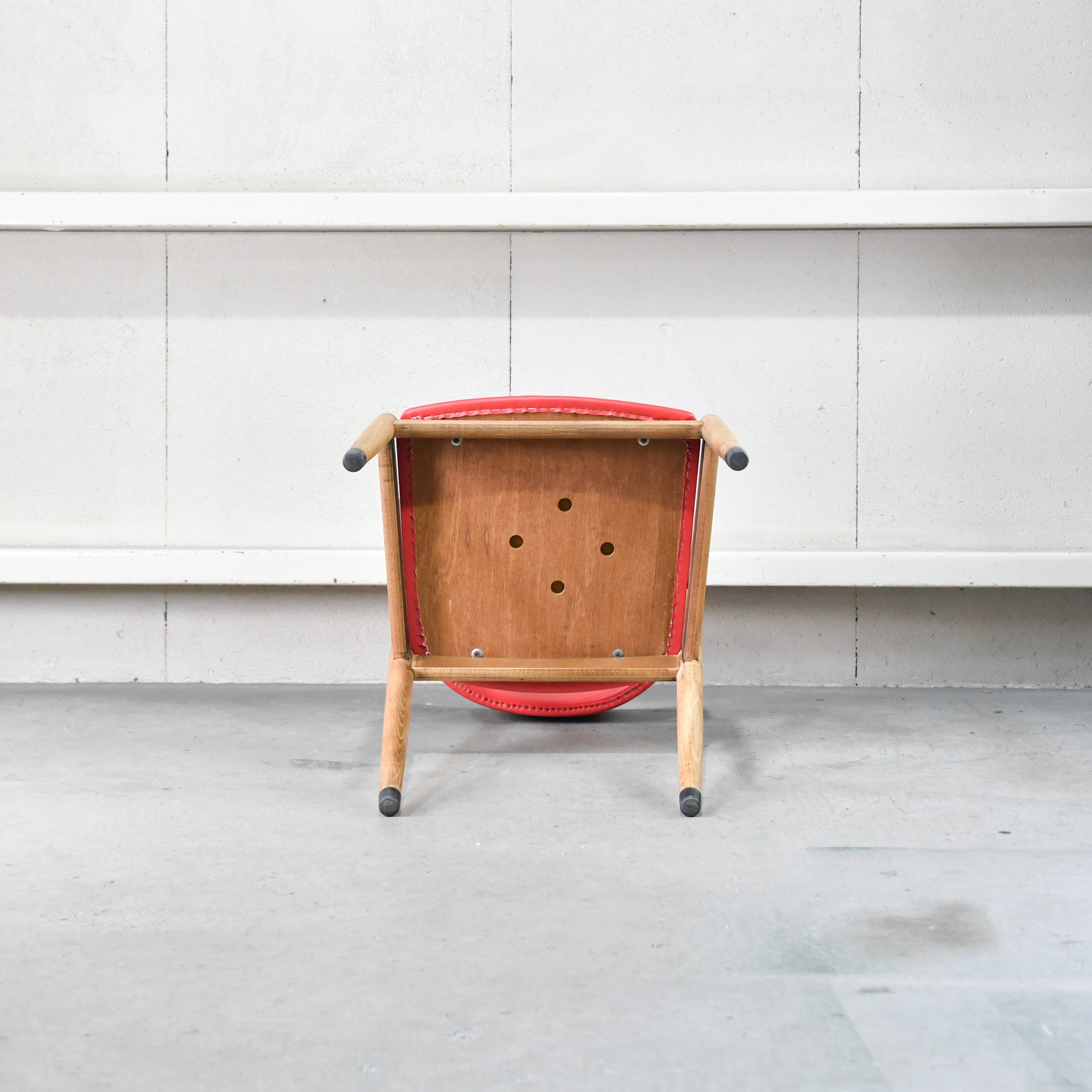 Tsuji mokko Arm chair Remake Japan vintage 1970's [A] Red [B] Green / 辻木工 アームチェア リメイク ジャパンヴィンテージ 1970年代 [A] レッド [B] グリーン