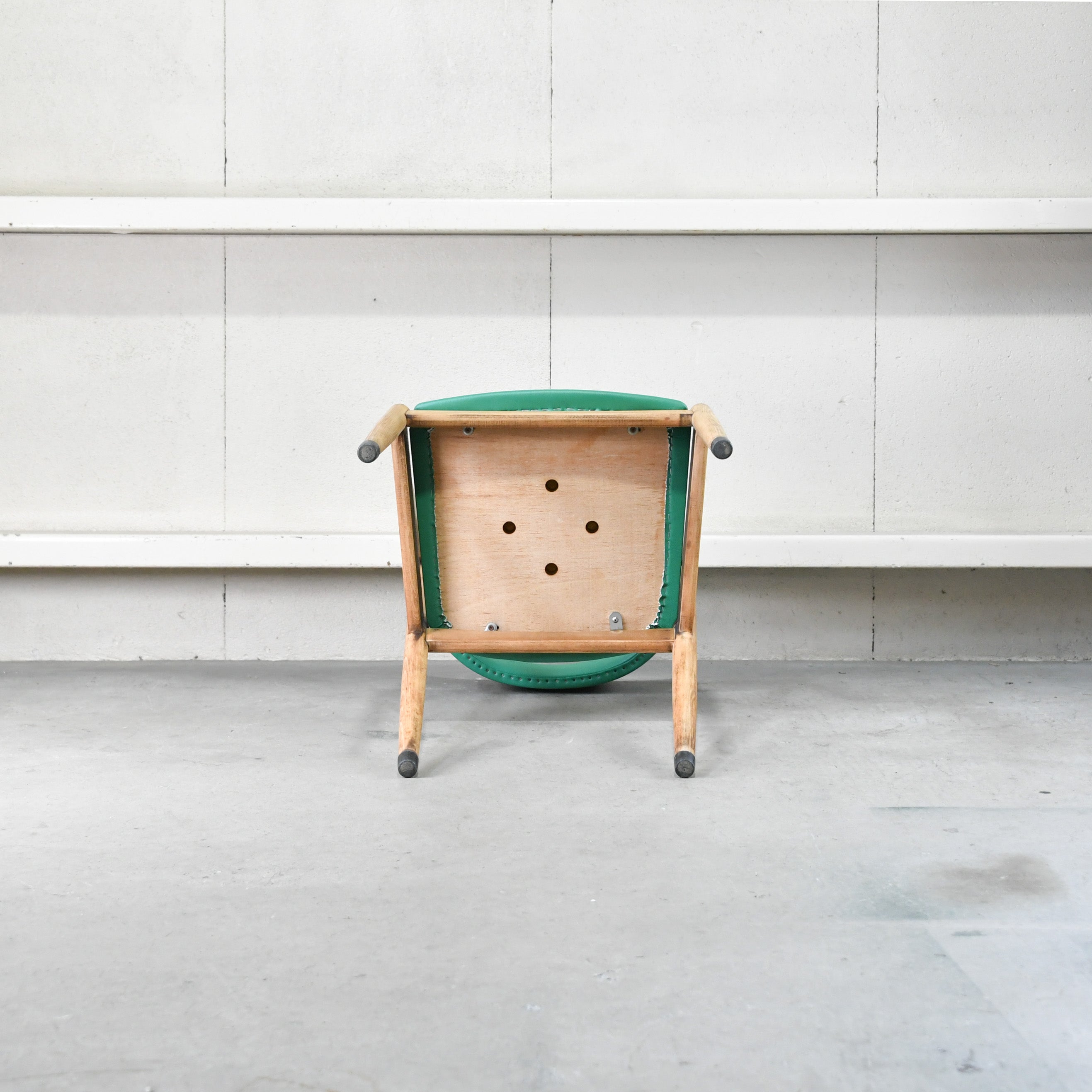 Tsuji mokko Arm chair Remake Japan vintage 1970's [A] Red [B] Green / 辻木工 アームチェア リメイク ジャパンヴィンテージ 1970年代 [A] レッド [B] グリーン