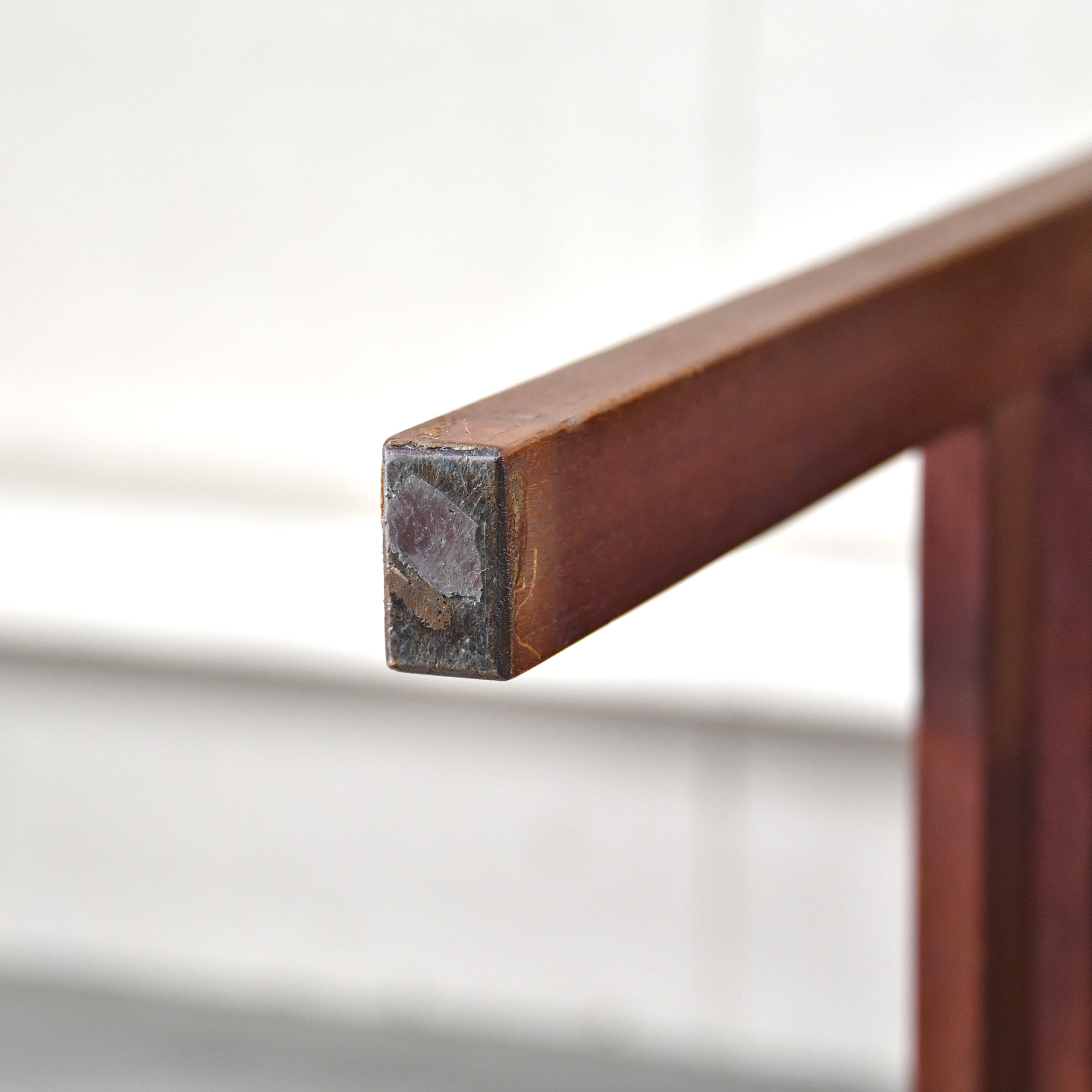 Japan vintage Teakwood Leather Dining chair ISETAN Department furniture Scandinavian design / ジャパンヴィンテージ チーク材 レザー ダイニングチェア 伊勢丹 北欧デザイン