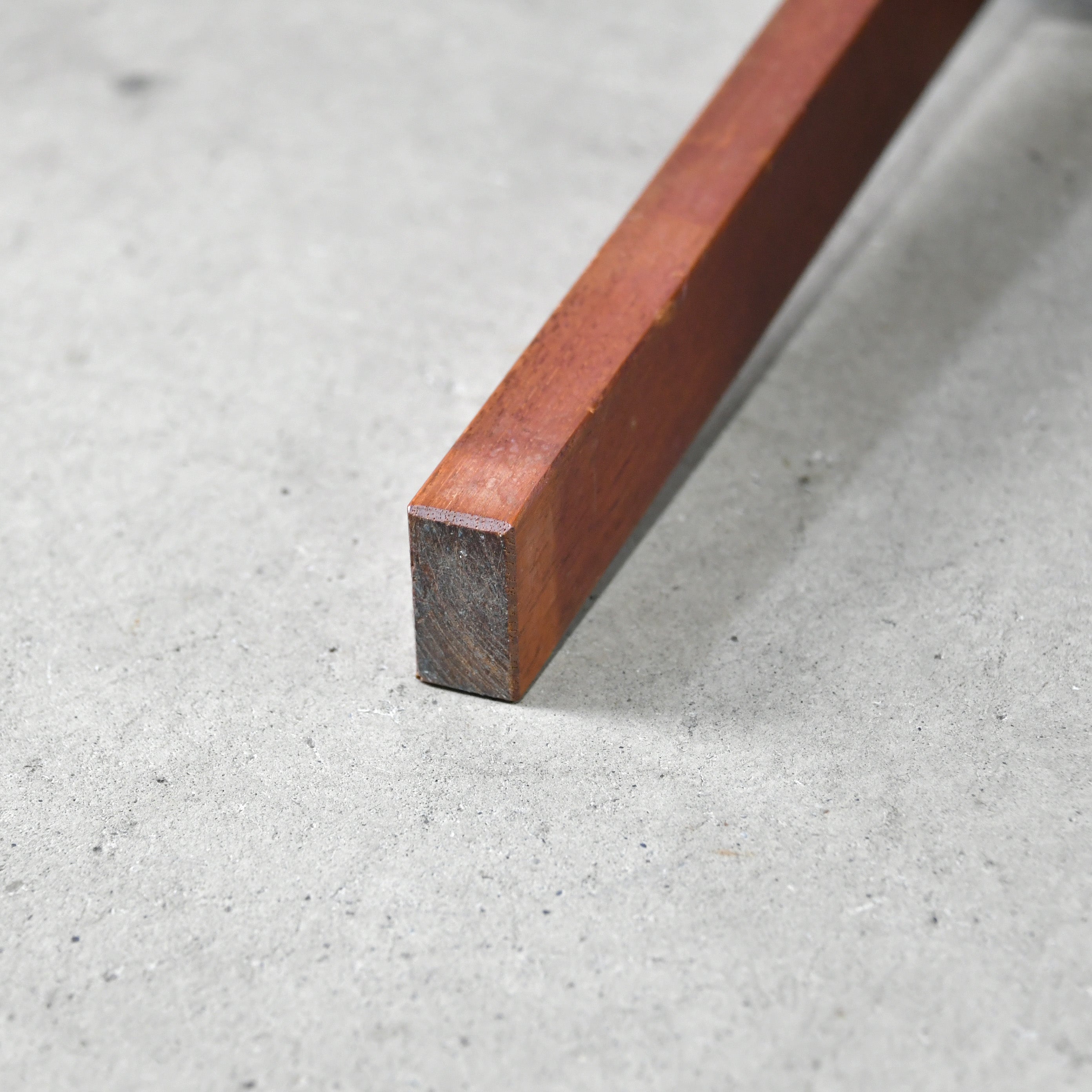 Japan vintage Teakwood Leather Dining chair ISETAN Department furniture Scandinavian design / ジャパンヴィンテージ チーク材 レザー ダイニングチェア 伊勢丹 北欧デザイン