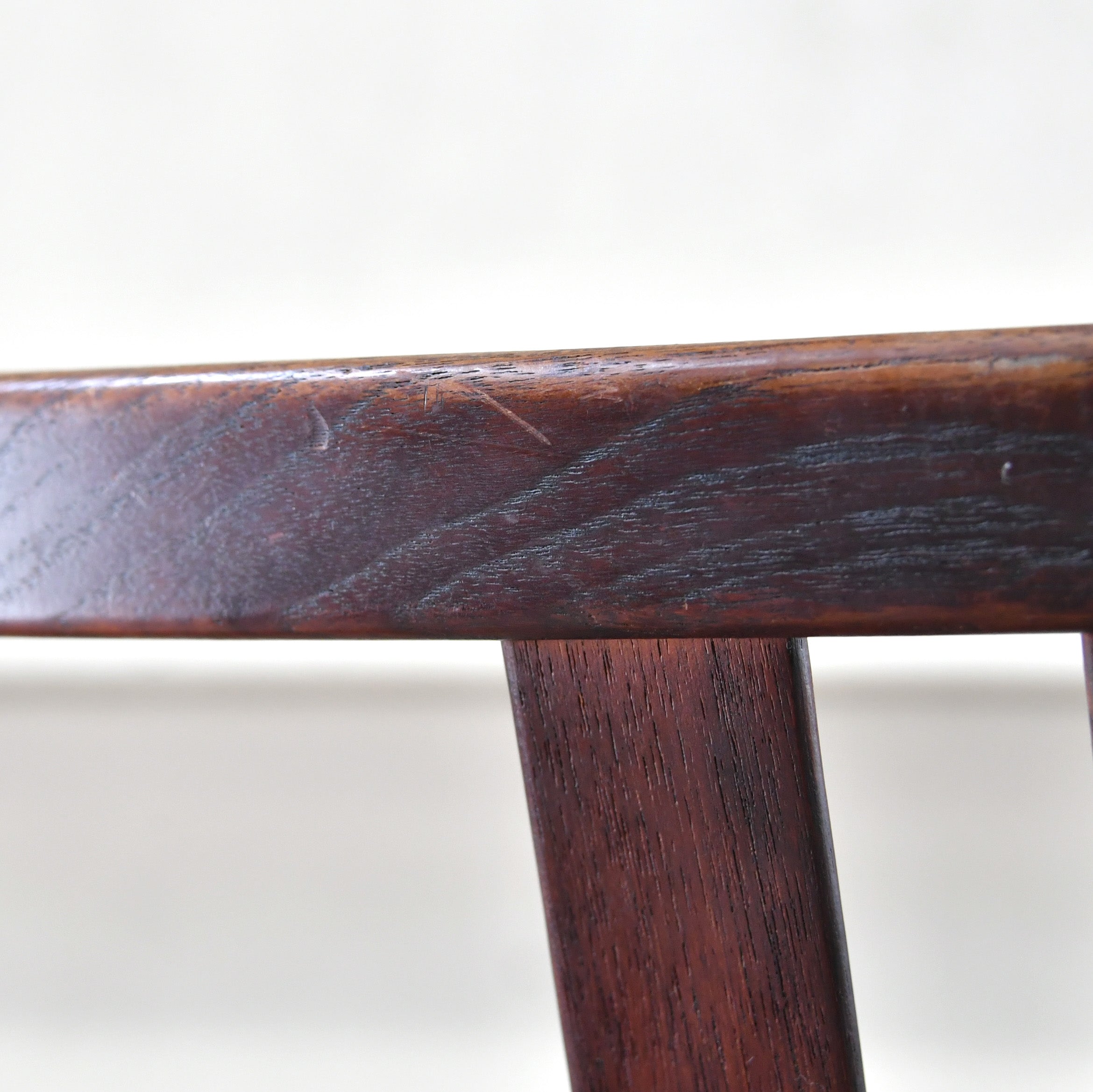 Japan vintage Teakwood Leather Dining chair ISETAN Department furniture Scandinavian design / ジャパンヴィンテージ チーク材 レザー ダイニングチェア 伊勢丹 北欧デザイン