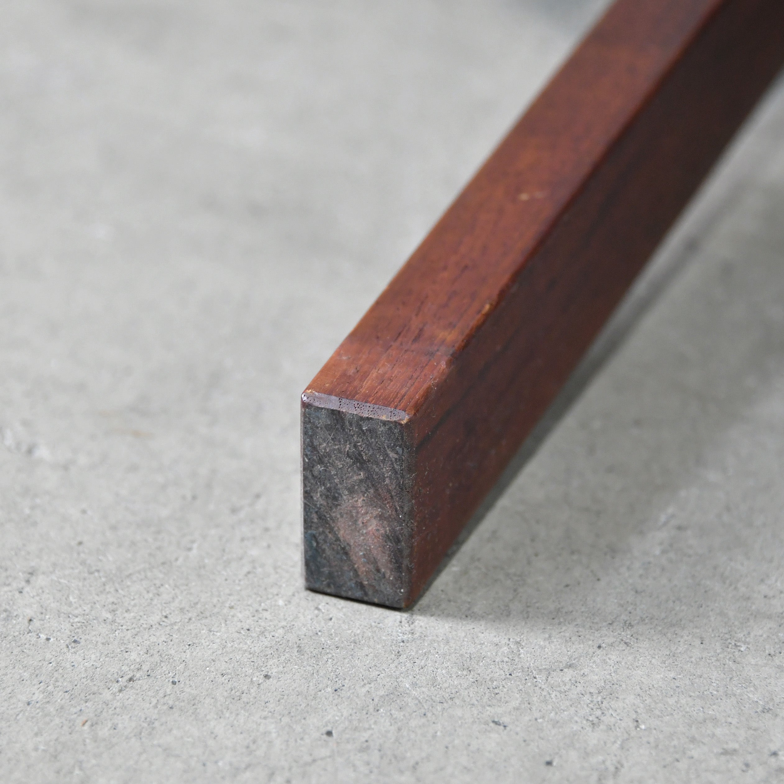 Japan vintage Teakwood Leather Dining chair ISETAN Department furniture Scandinavian design / ジャパンヴィンテージ チーク材 レザー ダイニングチェア 伊勢丹 北欧デザイン