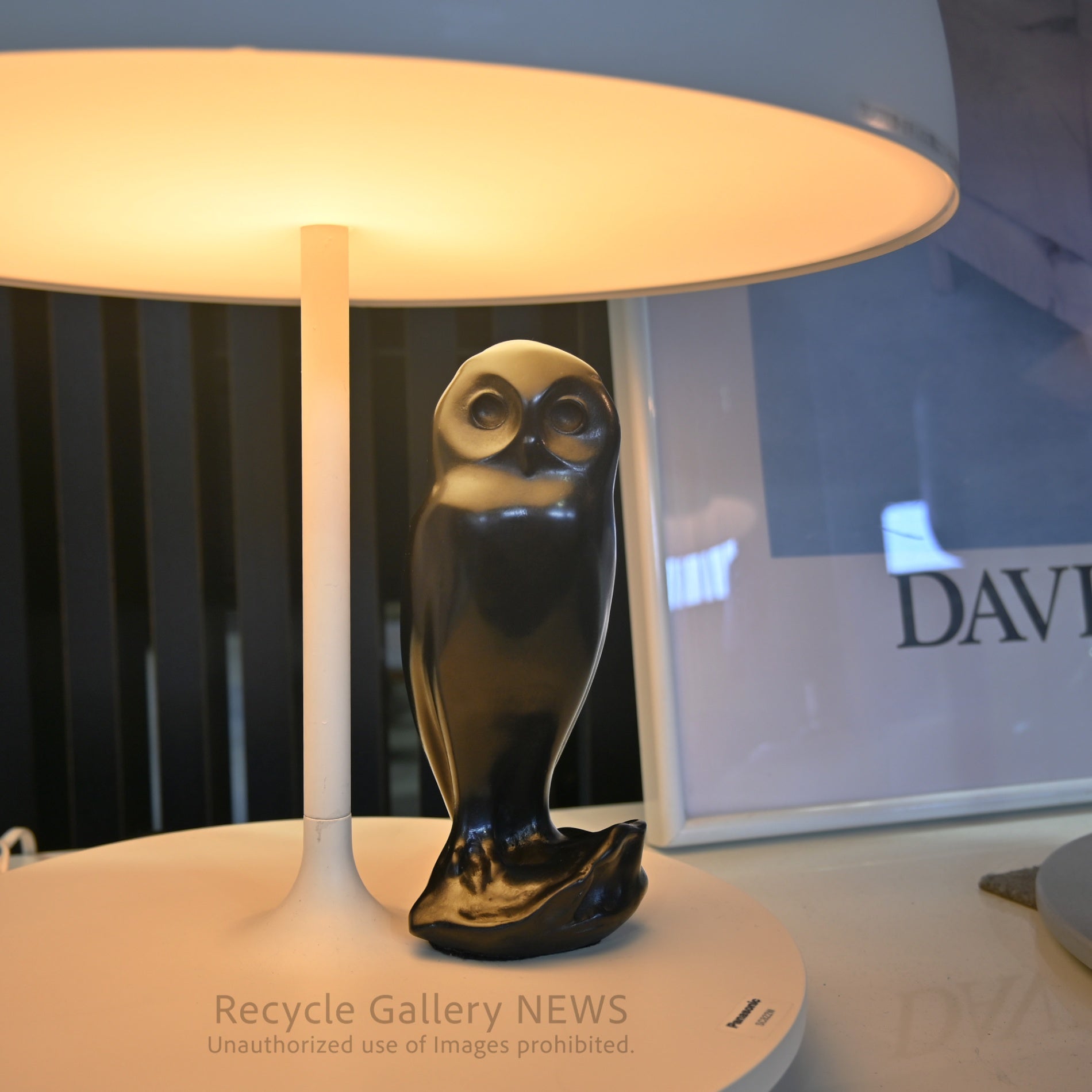 Francois Pompon "Owl" Museum Replica RMN Hallmarked Art Piece  France / フランソワ・ポンポン フクロウ フランス国立美術館連合 刻印 レプリカ アートピース フランス