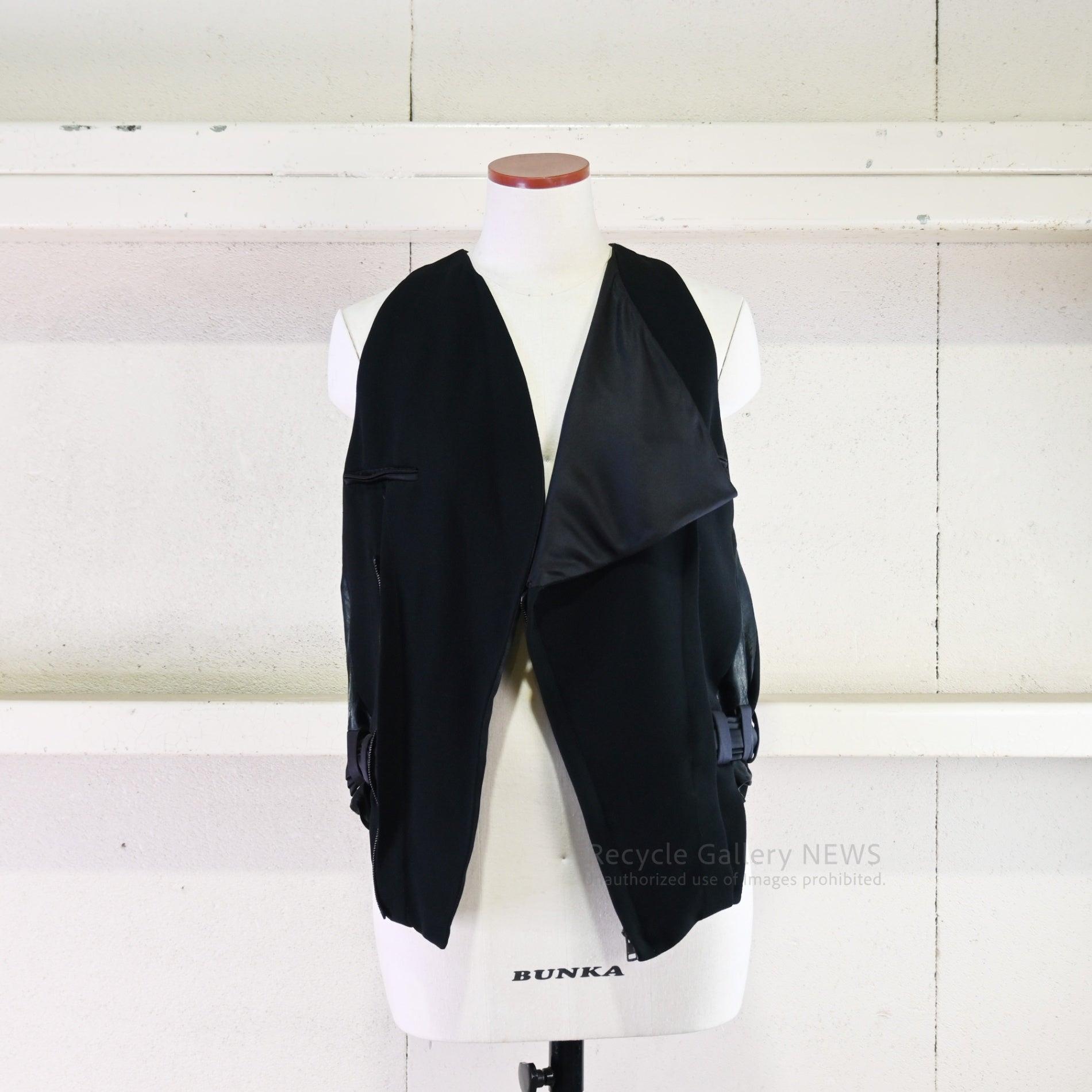 BALENCIAGA 2009 Cruise (Resort) Collection Mixed Material Vest / バレンシアガ クルーズ（リゾート）コレクション 異素材 ベスト