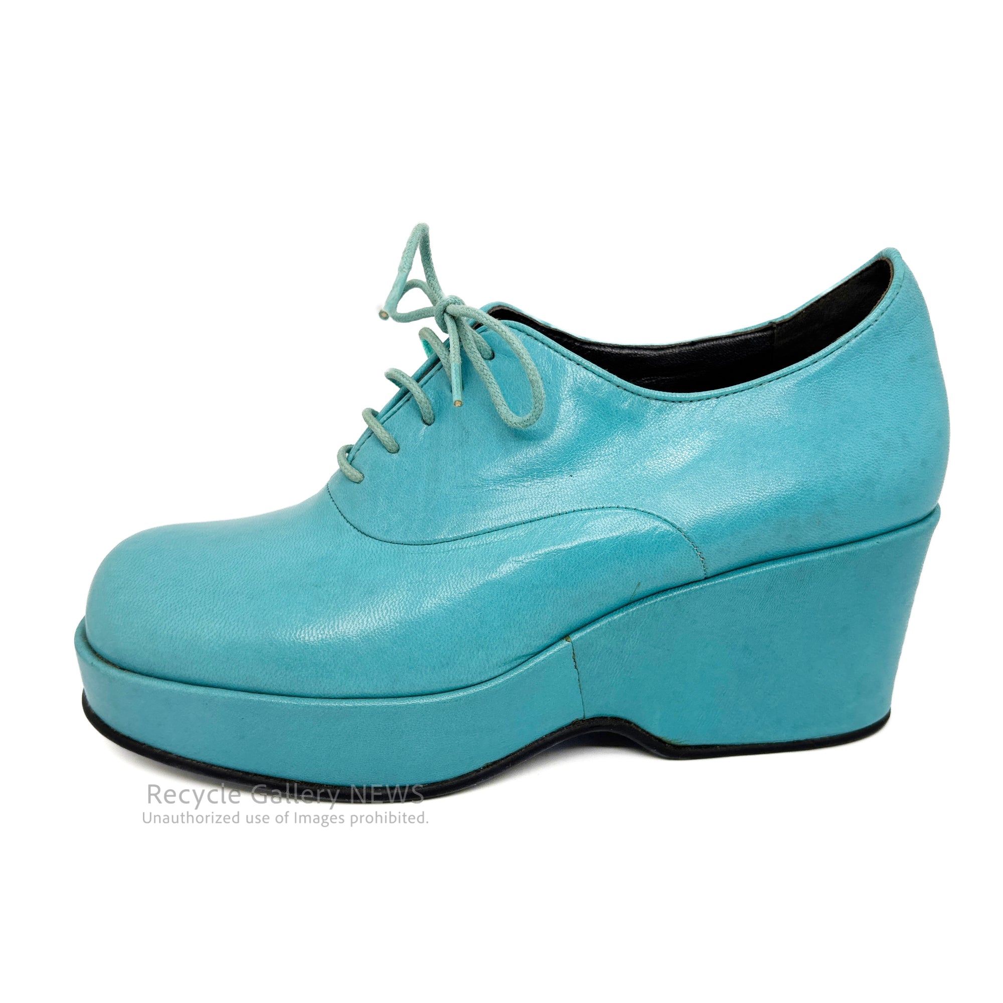 JIL SANDER thick-soled platform lace-up shoes 35 1/2 / ジルサンダー 23cm 厚底 プラットフォーム レースアップシューズ