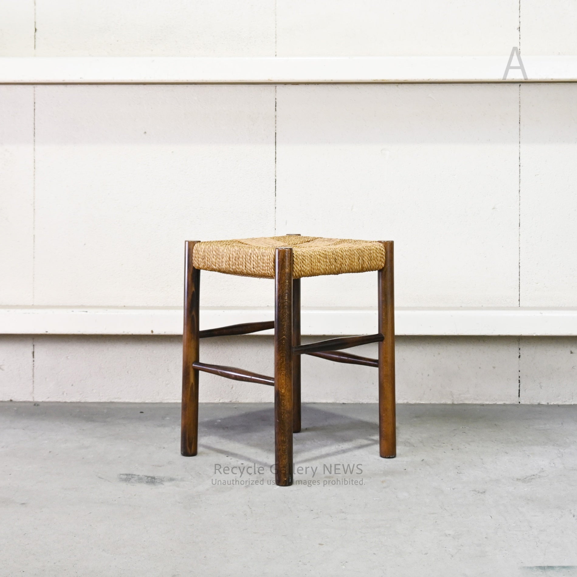 Rush grass stool Chair Natural Japanese modern Asian style / い草 スツール 椅子 天然 ナチュラル 和モダン アジアン