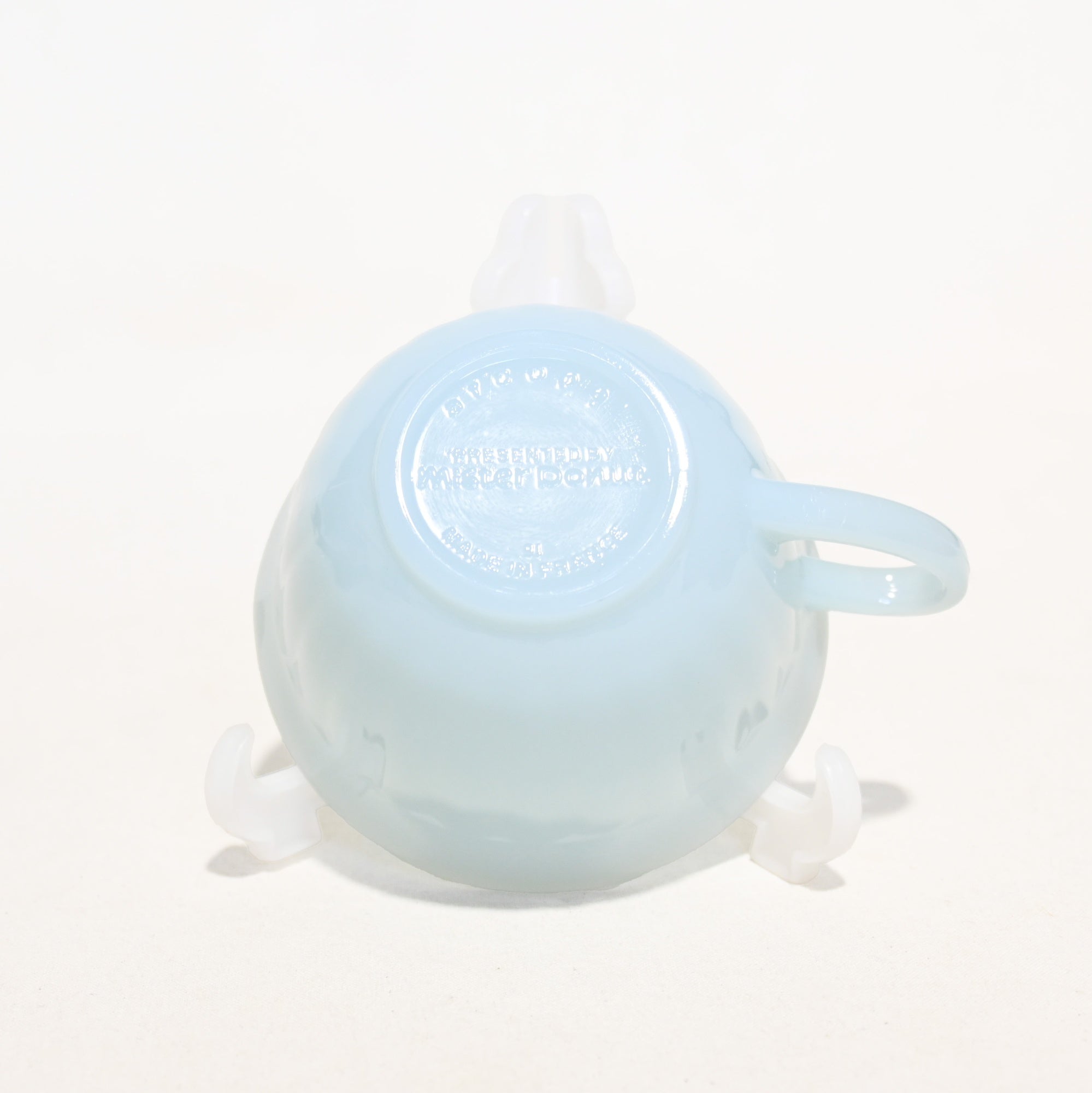 ARCOPAL Mister Donut  Opal blue collection C＆S 1999 Japan / アルコパル ミスド オパールブルーコレクション カップ＆ソーサー 1999年 ミスタードーナッツ コラボ グッズ