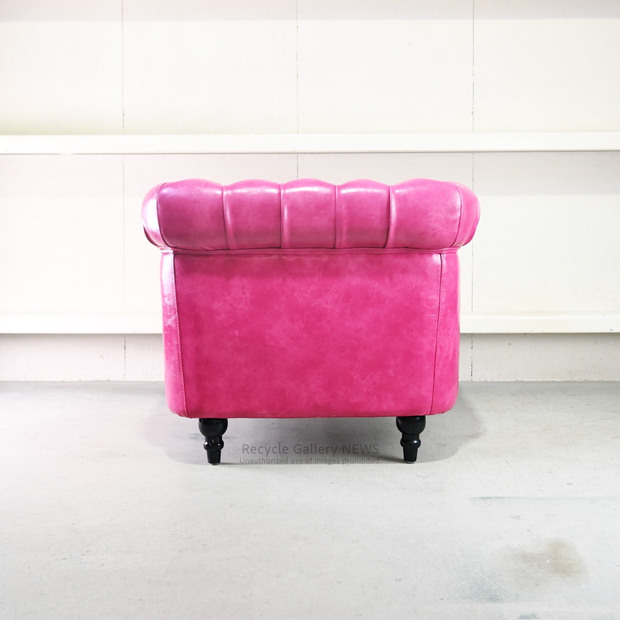 VINCENT Authentic British Chesterfield 1PSofa Industrial Style / ヴィンセント チェスターフィールド シングルソファー イギリス インダストリアル オーセンティック