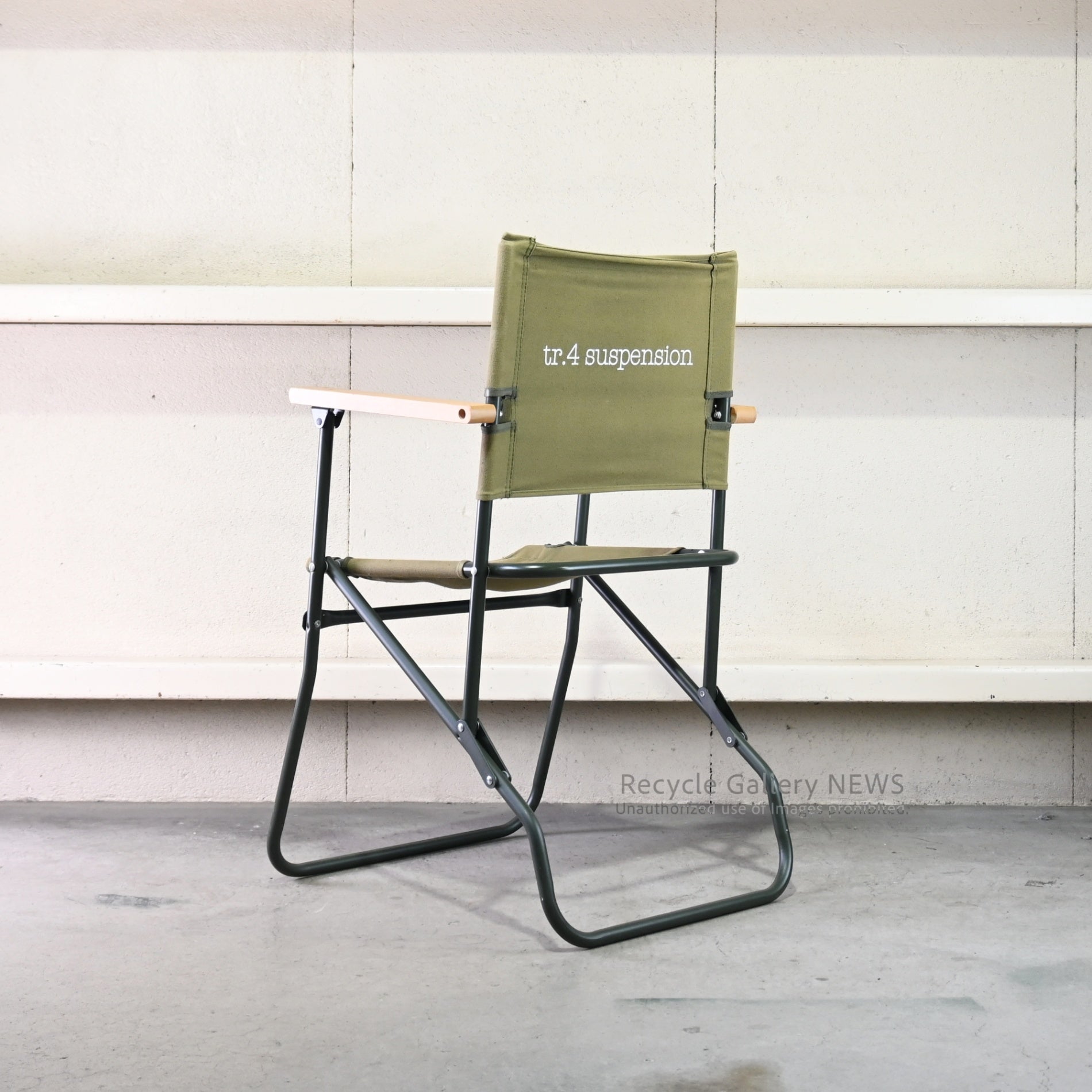 Goodfellas Industrial Director's Chair by Japanese Actor Jun Murakami Film Culture / グッドフェローズ ディレクターチェア 日本 村上淳 インダストリアル 映画 カルチャー