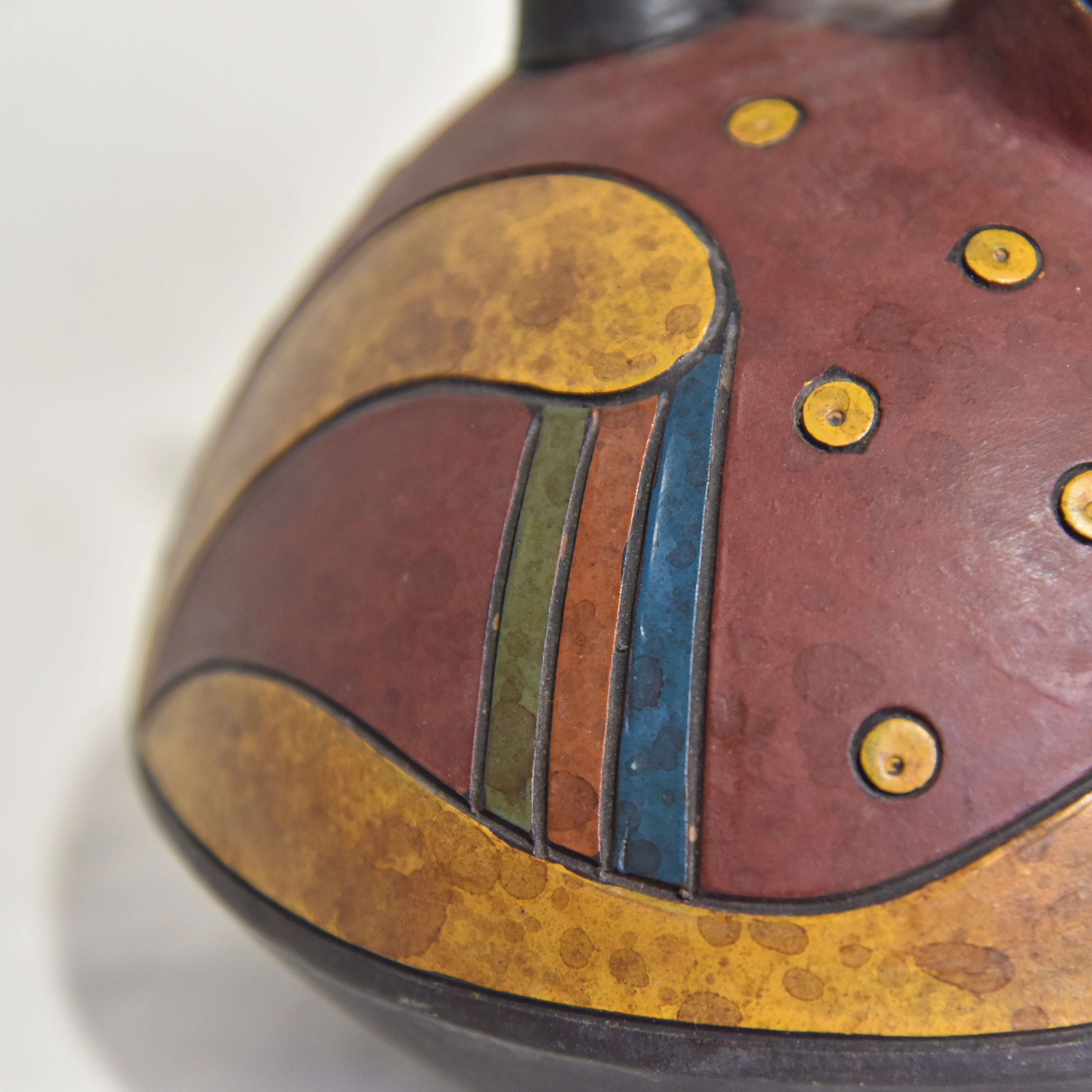 South America Bird earthenware Stoneware Peru Fork art / 鳥型 鐙型注口土器 炻器 南米 ペルー フォークアート