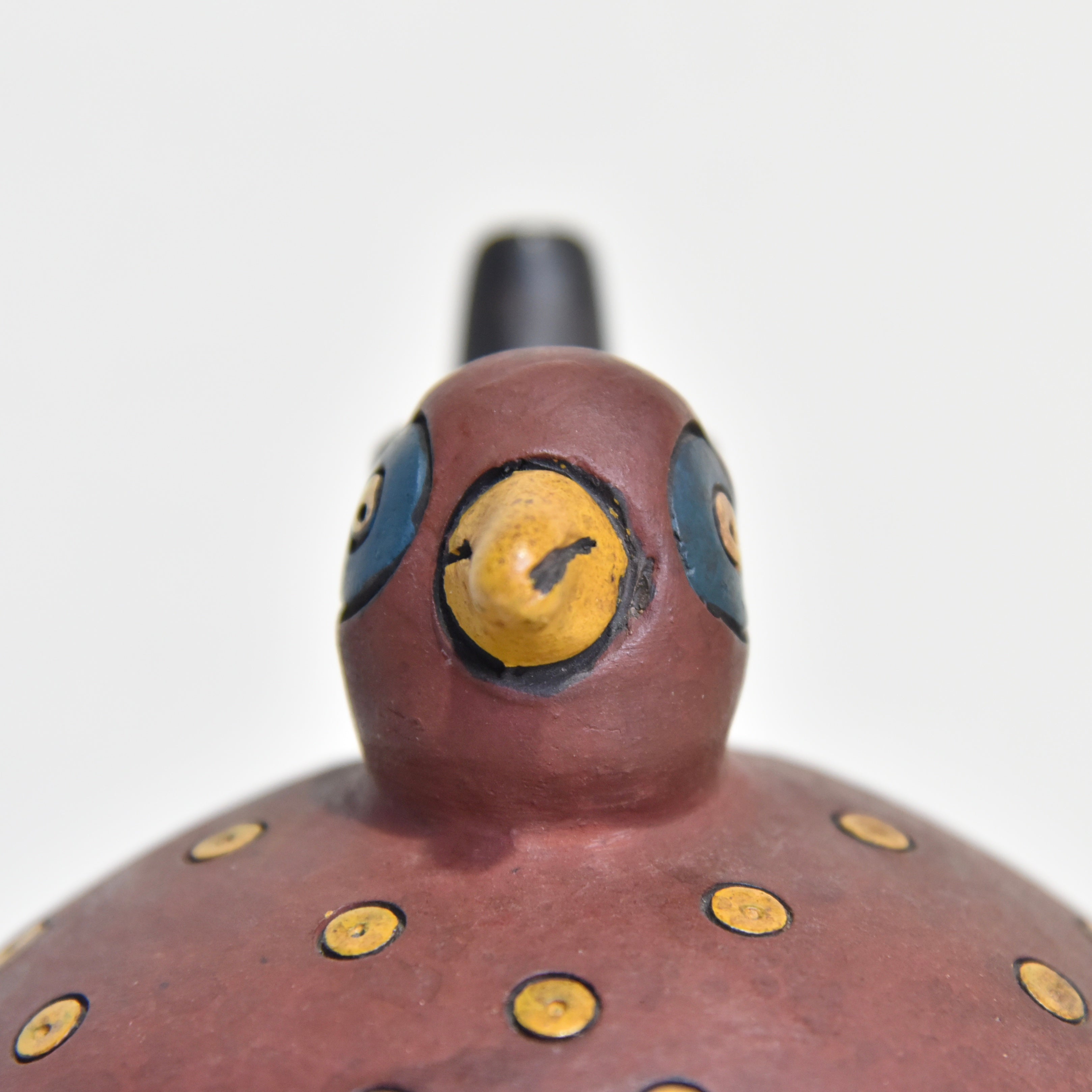 South America Bird earthenware Stoneware Peru Fork art / 鳥型 鐙型注口土器 炻器 南米 ペルー フォークアート