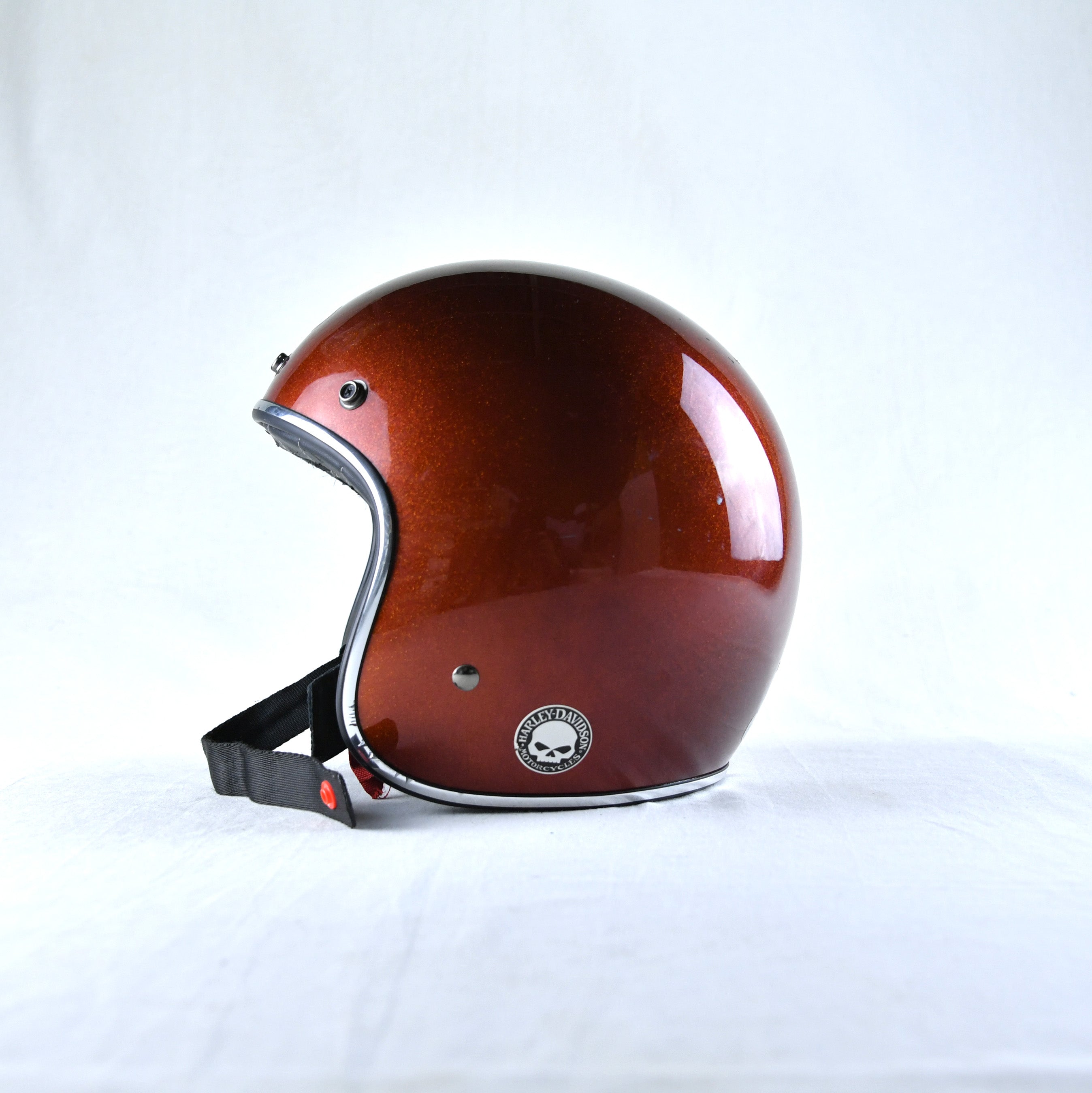 BELL Jet helmet Custom 500 Glitter orange ＊Object / ベル ジェットヘルメット カスタム500 グリッター オレンジ ＊オブジェ 観賞用