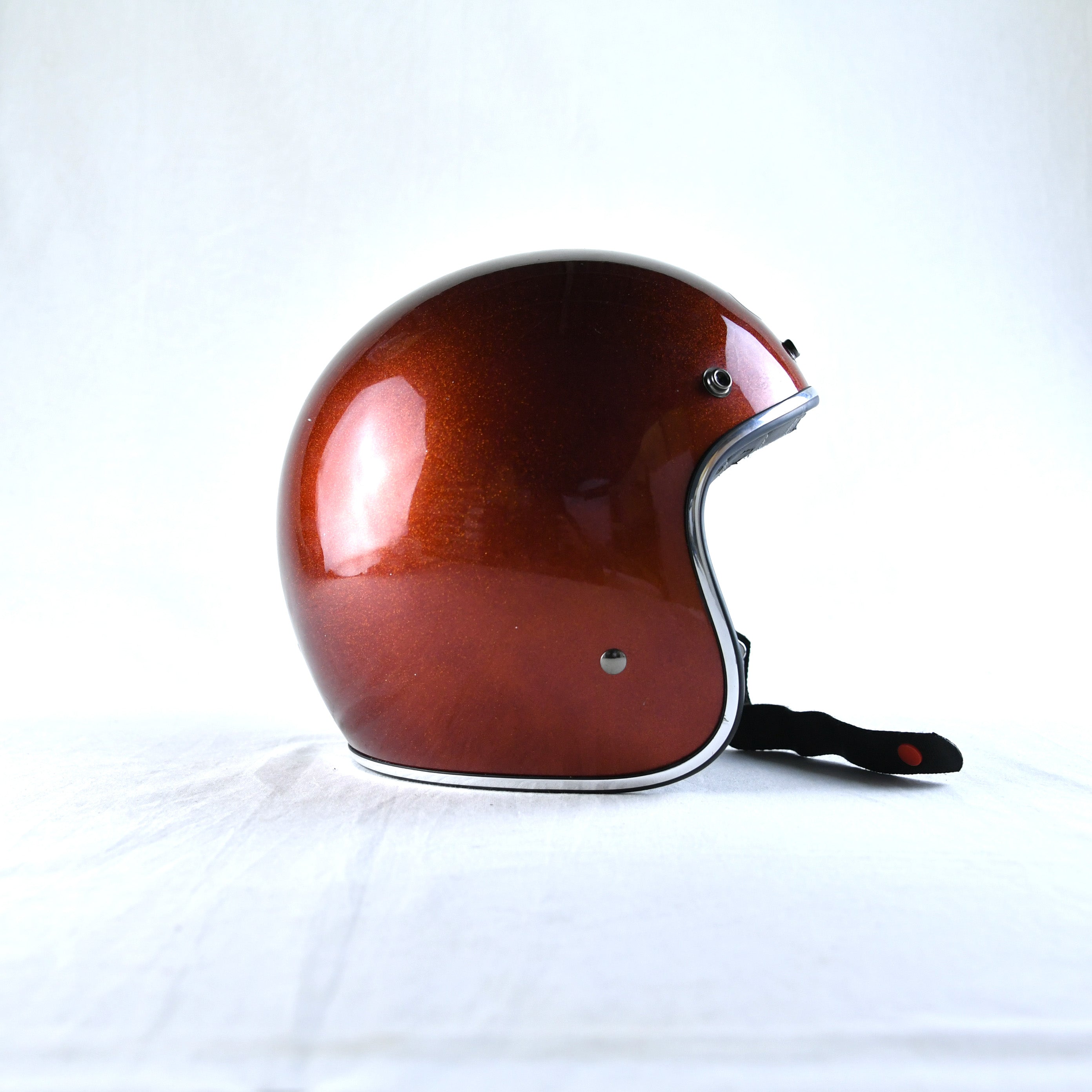 BELL Jet helmet Custom 500 Glitter orange ＊Object / ベル ジェットヘルメット カスタム500 グリッター オレンジ ＊オブジェ 観賞用