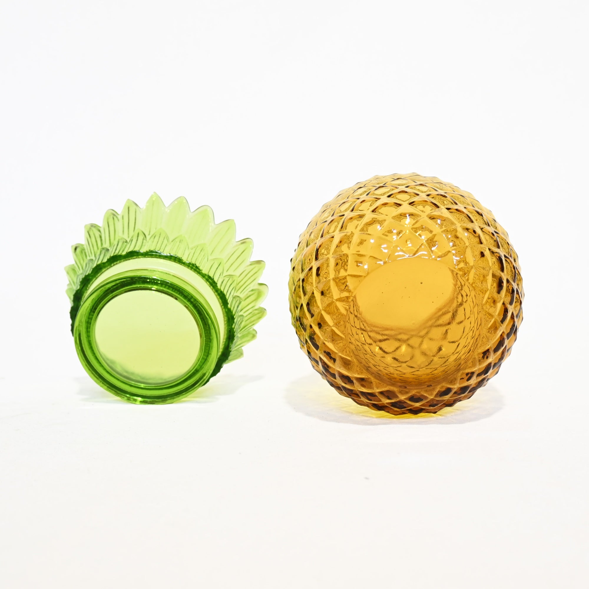 KIDTUNG Pineapple Trinket Box Bangkok Select Shop Item Glass Bottle / パイナップル 小物入れ バンコク セレクトショップアイテム ガラス瓶