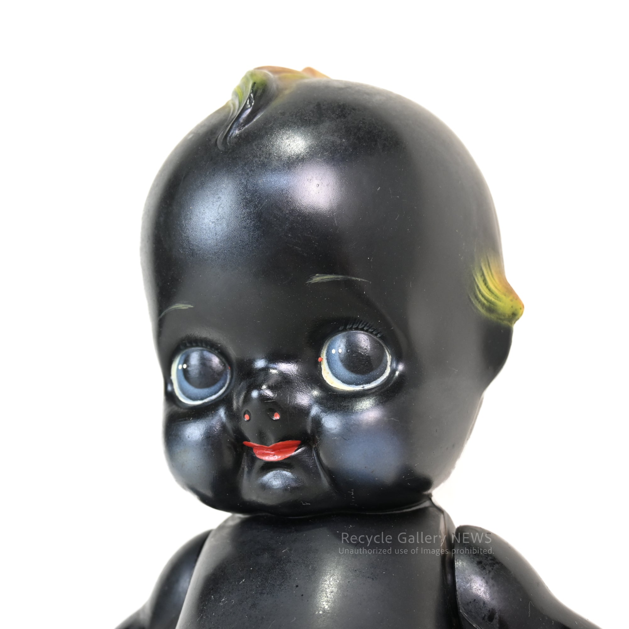 ORIENTAL Kewpie Celluloid doll Black 1960's Japan vintage / オリエンタル社 キューピー人形 ブラック 1960年代 日本 ヴィンテージ