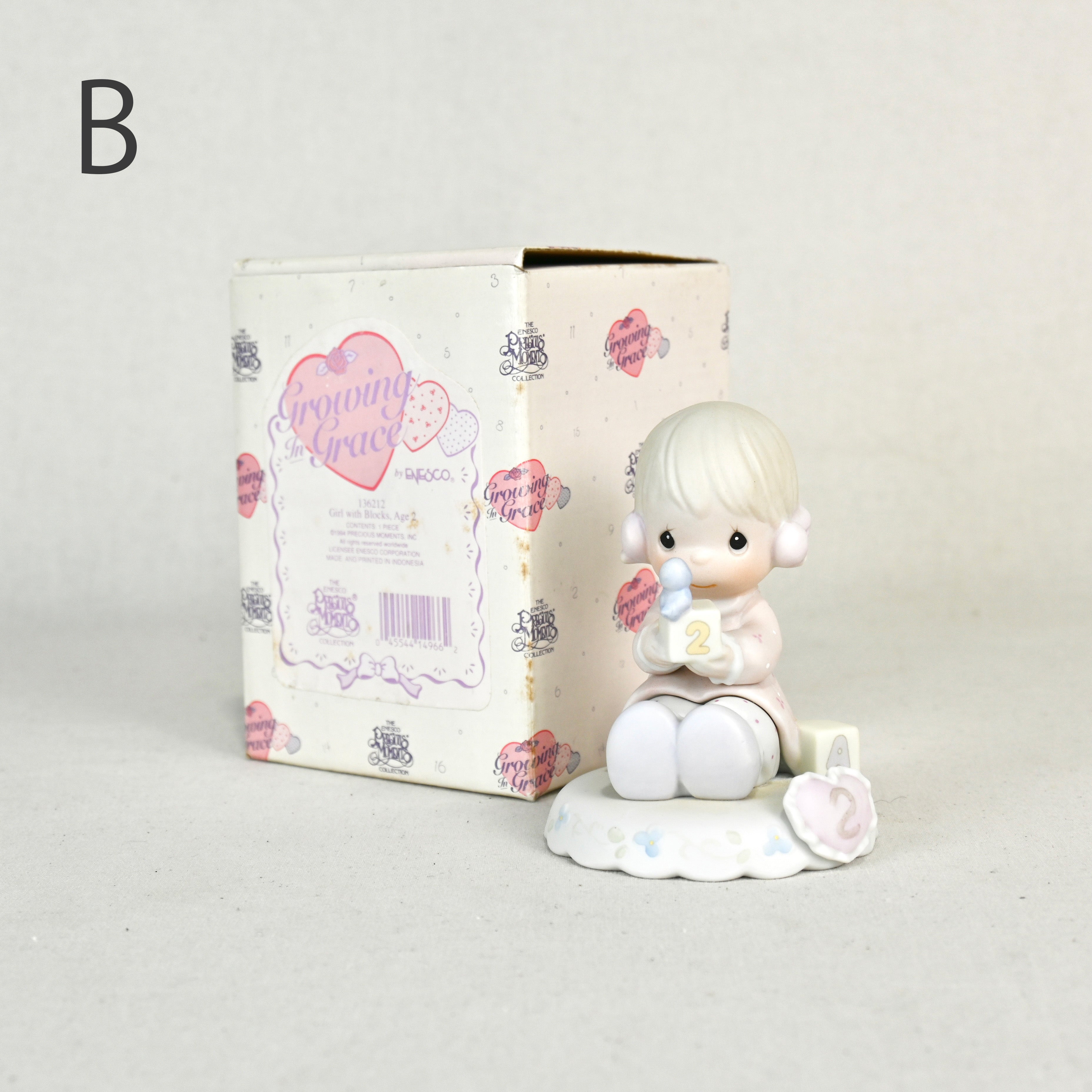 ENESCO Precious Moments Growing In Grace Bisque doll / エネスコ プレシャスモーメンツ グローイング イン グレース ビスクドール