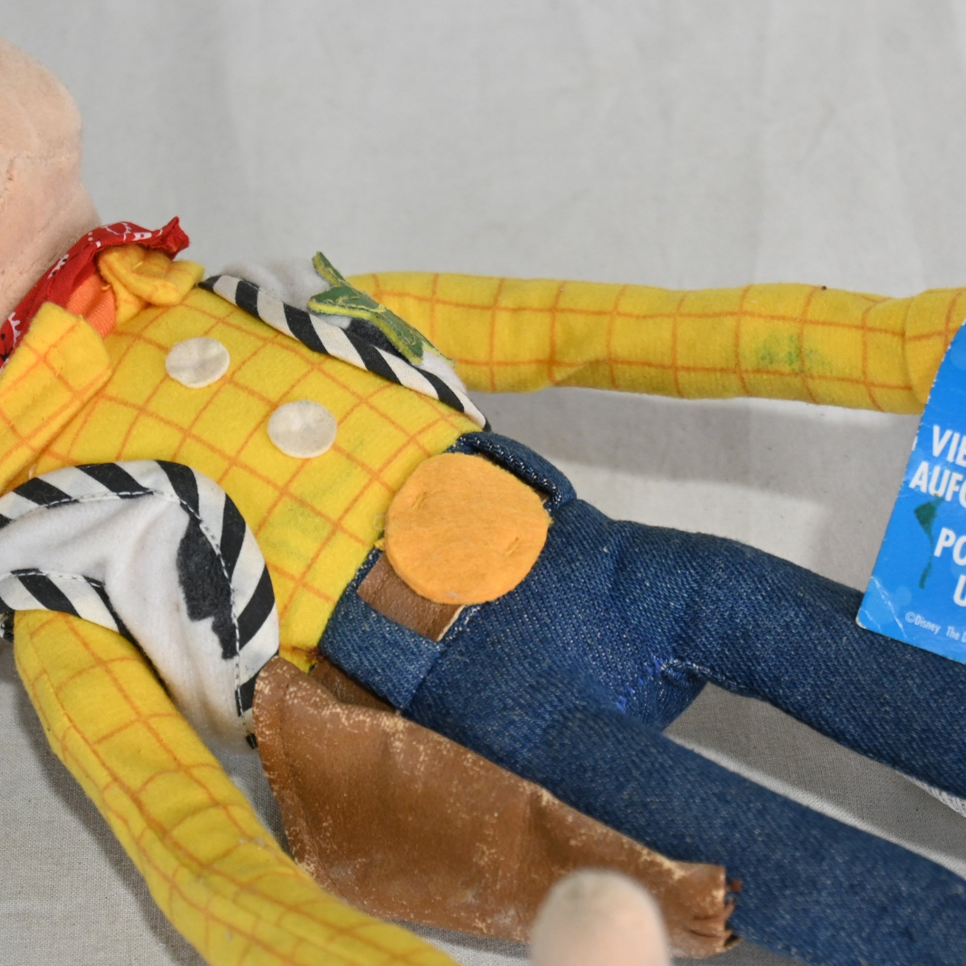 Pixar Woody Pride Buzz Lightyear 1990s Vintage TOY STORY stuffed toy set Disney / ピクサー トイ・ストーリー ウッディ バズ 1990年代 ヴィンテージ レトロぬいぐるみ ２体セット ディズニー