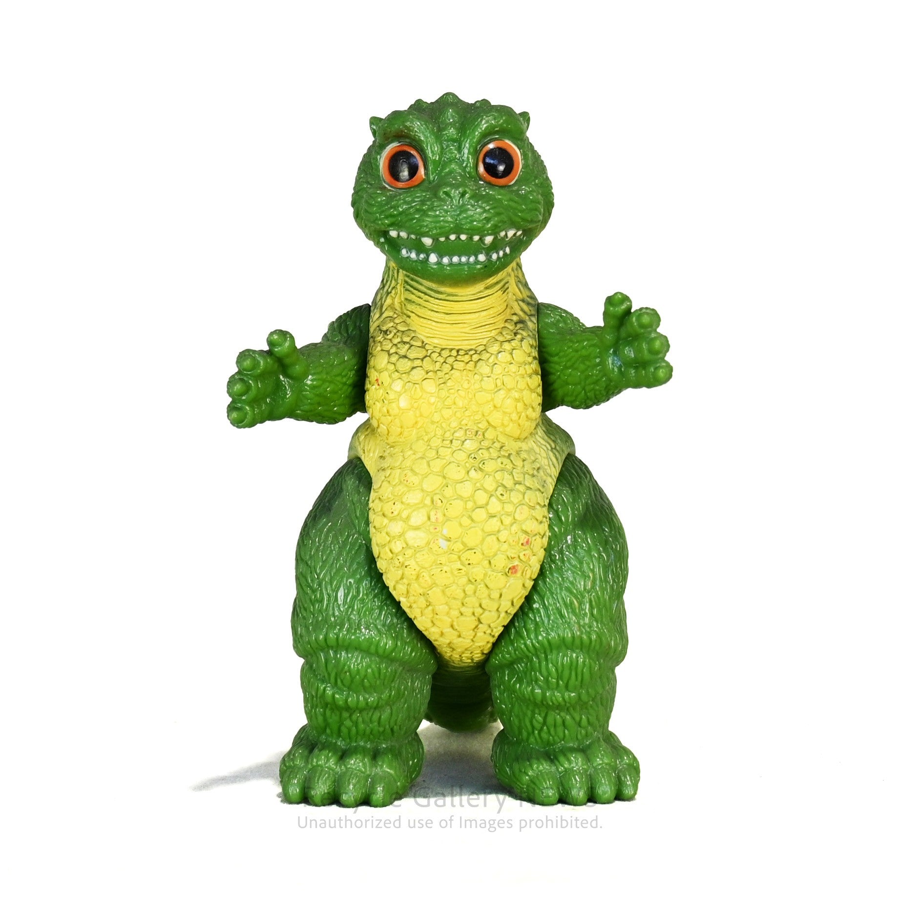 ゴジラ 1994 リトルゴジラ付き 1/350スケール　ソフビ Old BANDAI Little Godzilla soft vinyl figure 1994 model Japan / 旧