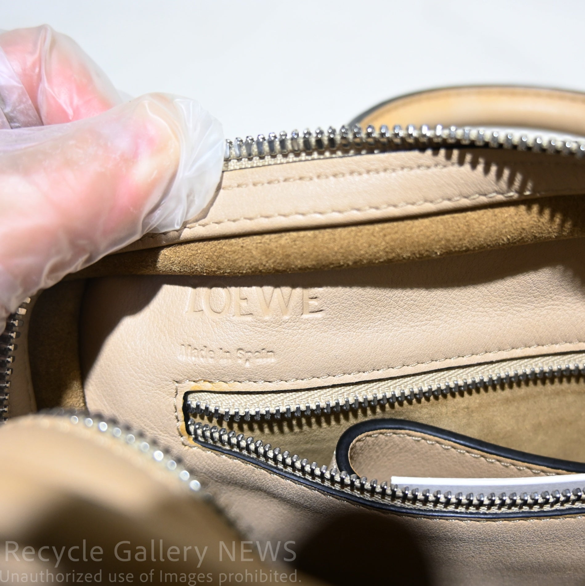 Loewe Amazona 2-Way Handbag Greige / ロエベ アマソナ 2WAYハンドバッグ グレージュ