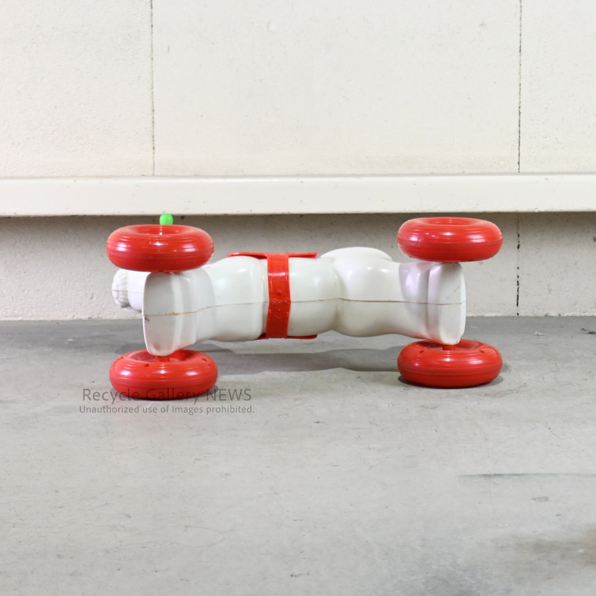 Rocking horse Pull-along Plastic resin Retro Vintage for display / 木馬 引きぐるま プラスチック樹脂製 レトロ ヴィンテージ 観賞用
